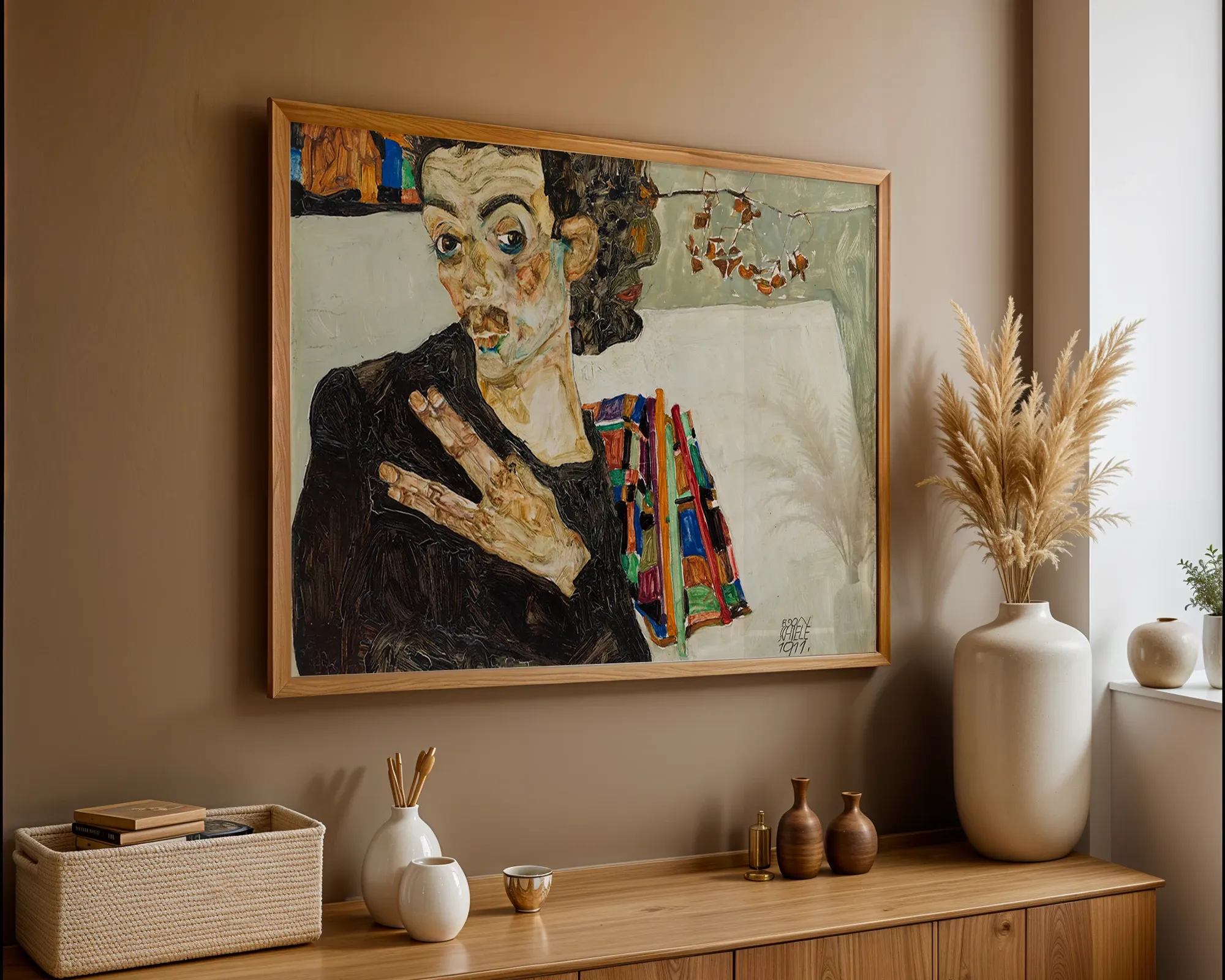 Selbstbildnis — Print edition, room view 5