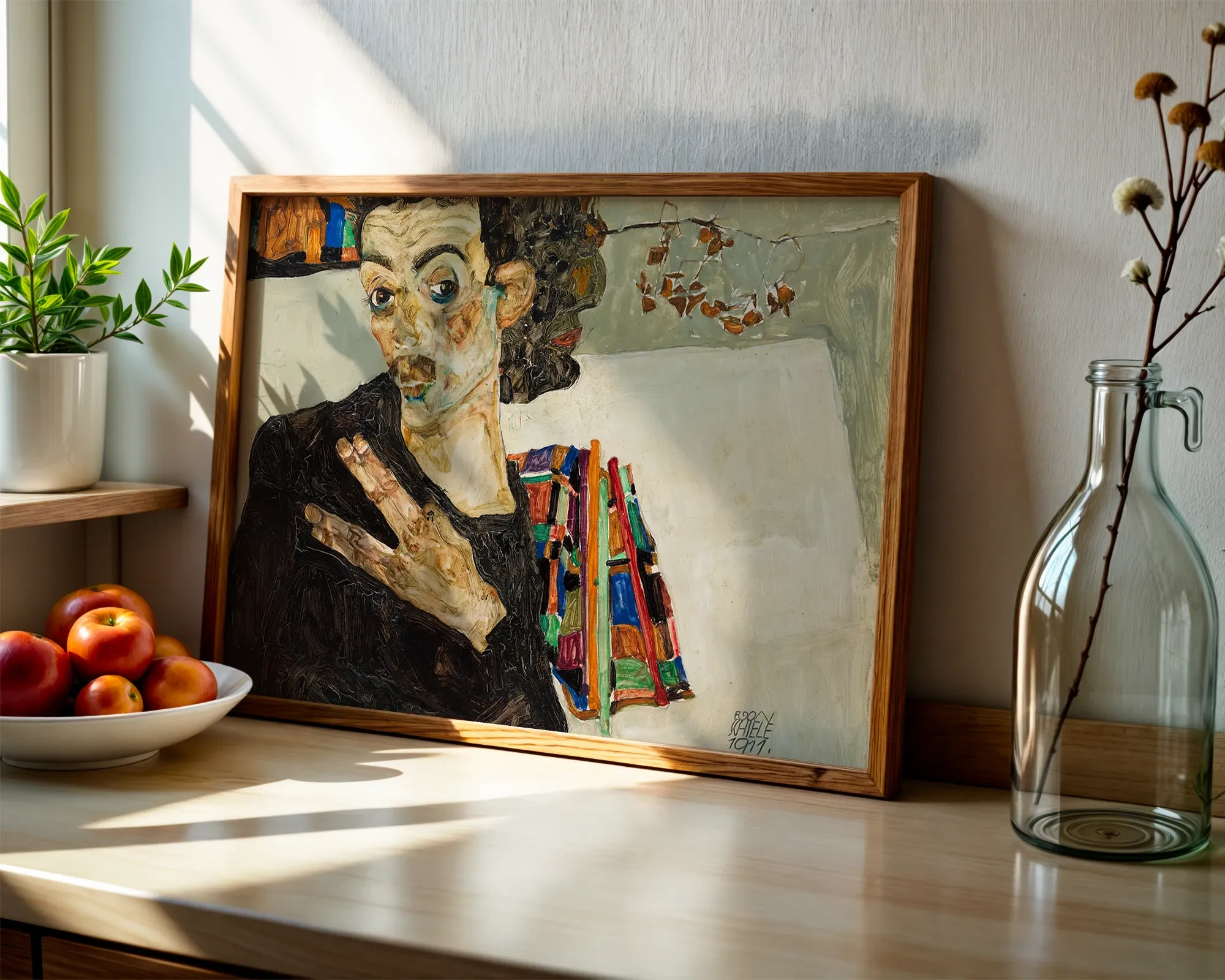 Selbstbildnis — Print edition, room view 6
