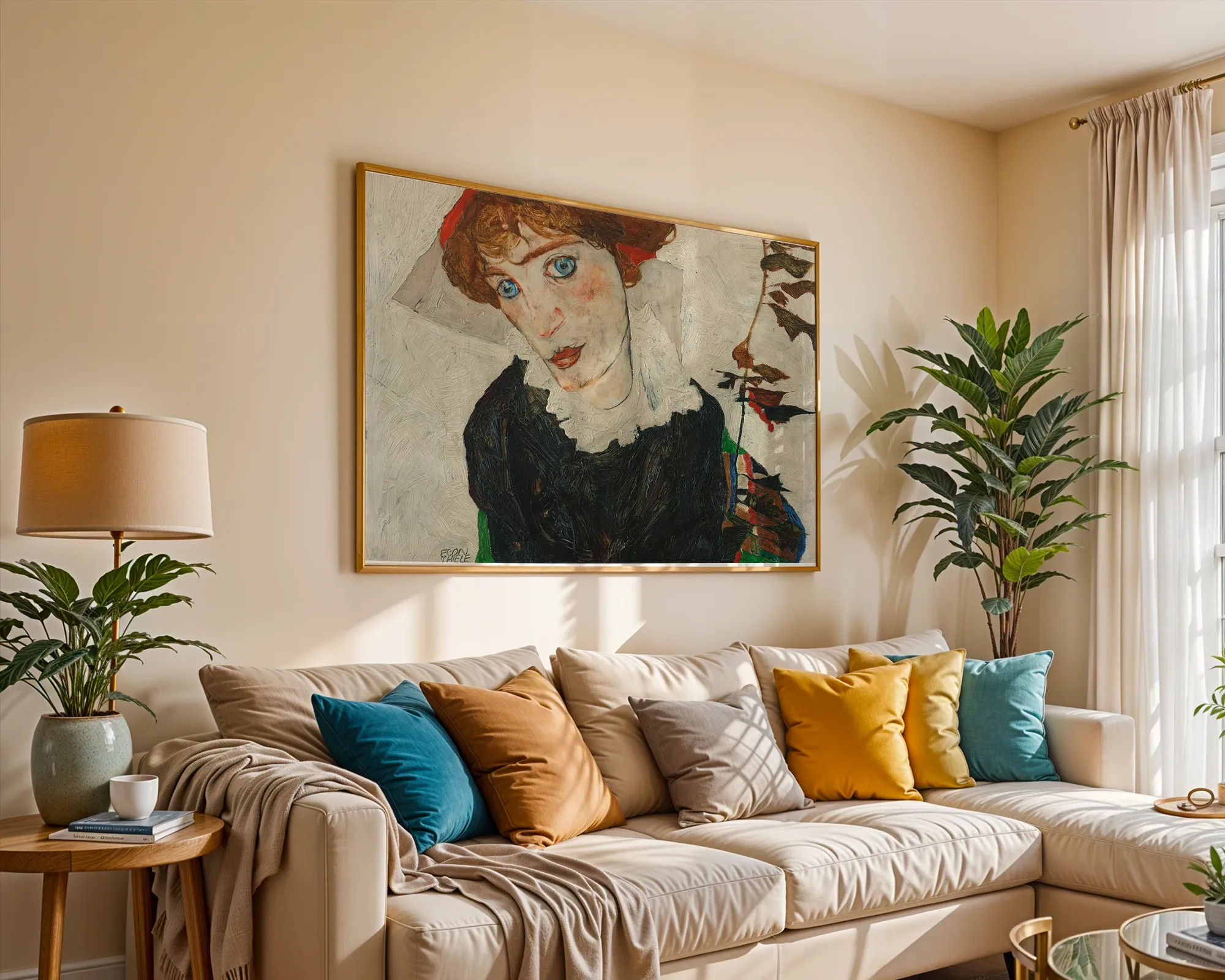 Portrait of Wally Neuzil — Print edition, room view 2
