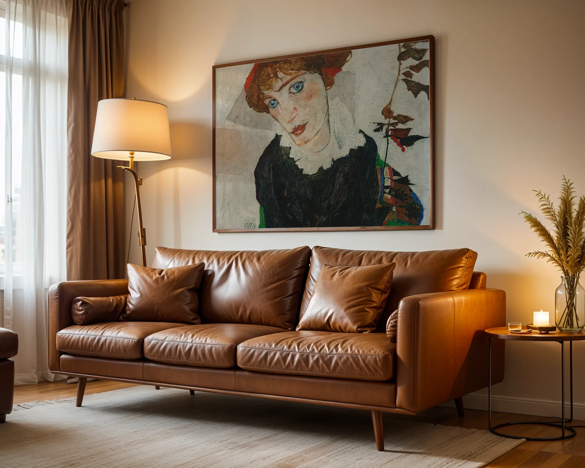 Portrait of Wally Neuzil — Print edition, room view 3