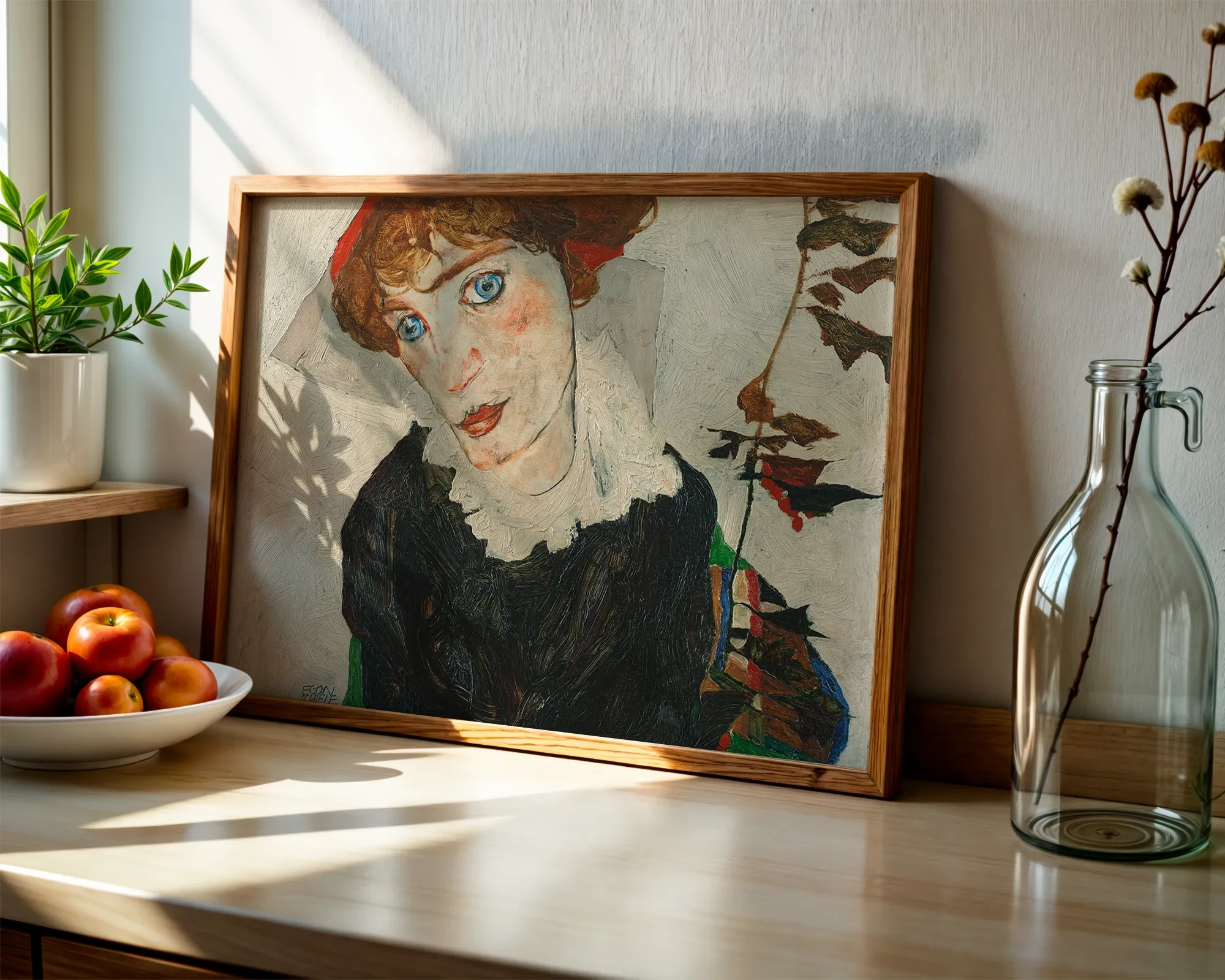 Portrait of Wally Neuzil — Print edition, room view 6