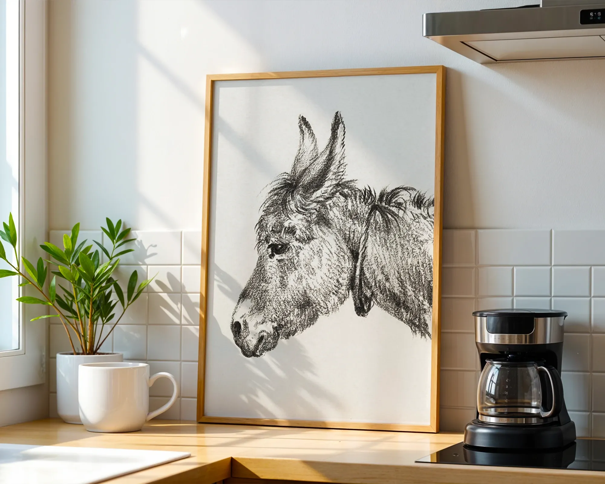 Head of a Donkey — room view 1