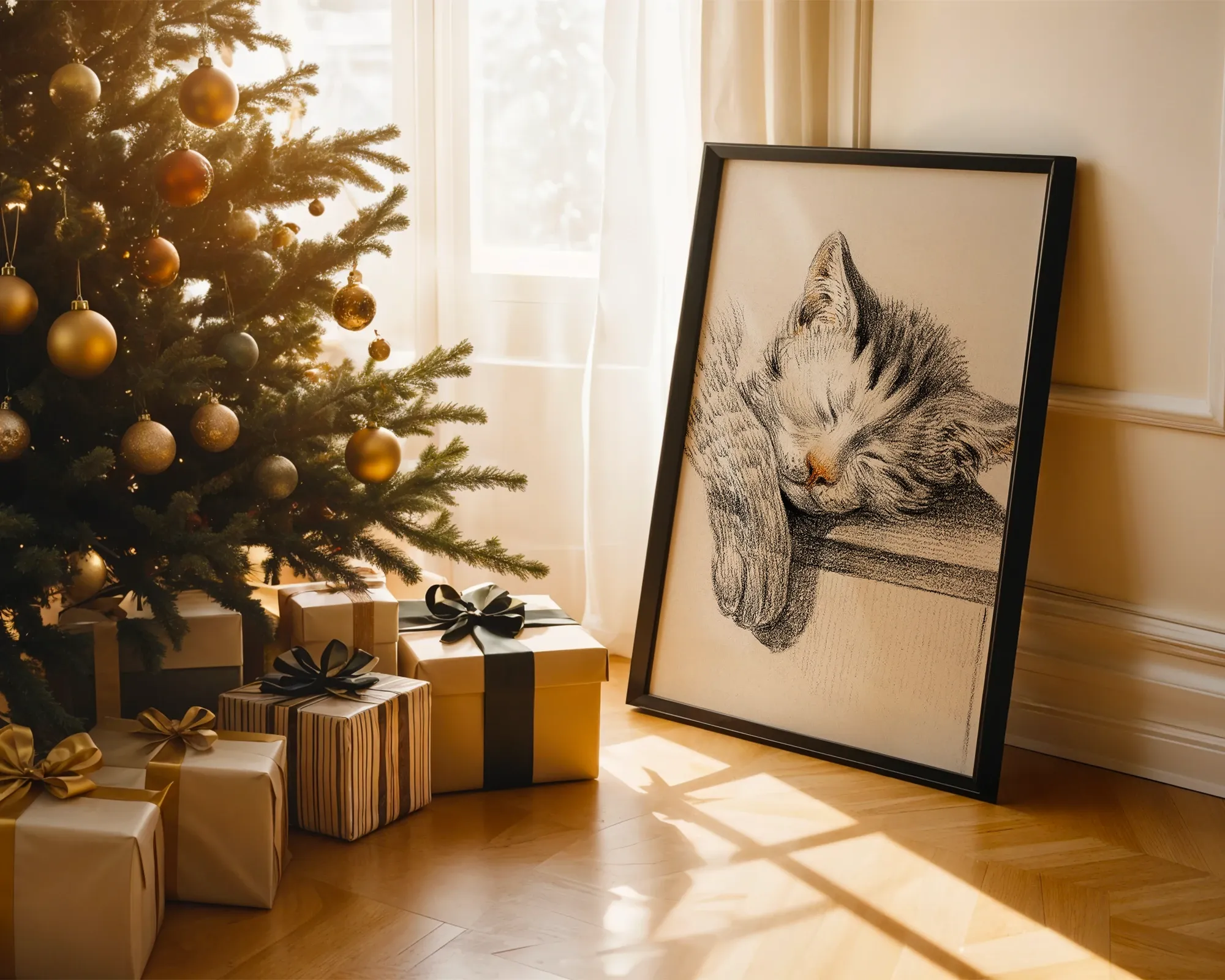 Sleeping Kitten — room view 2