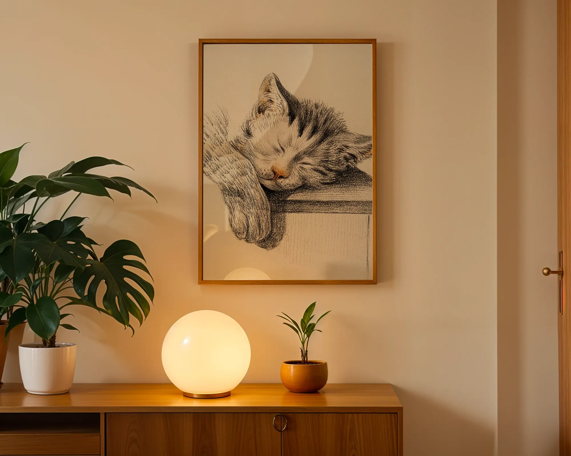 Sleeping Kitten — room view 3