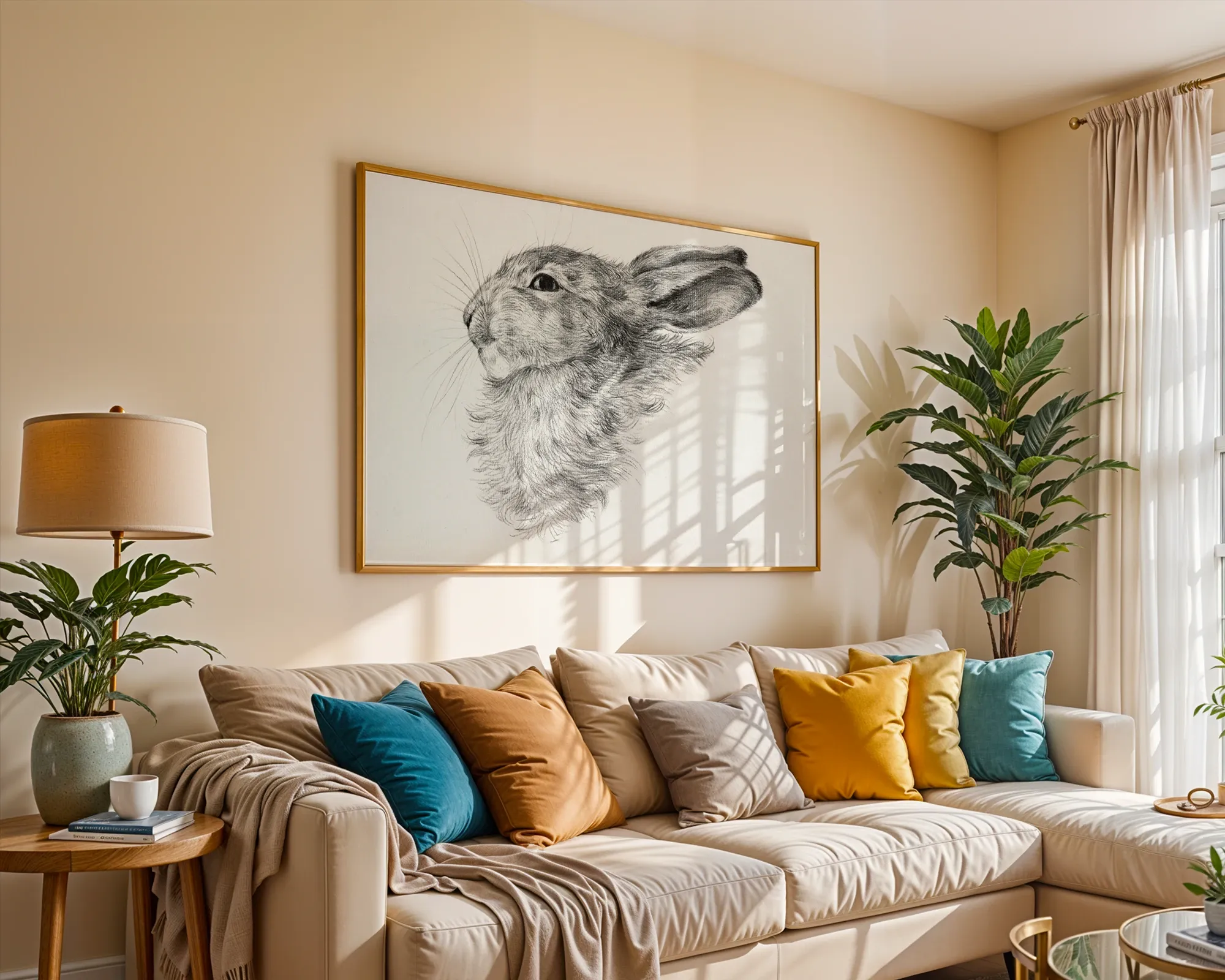 Head of a Hare — room view 2