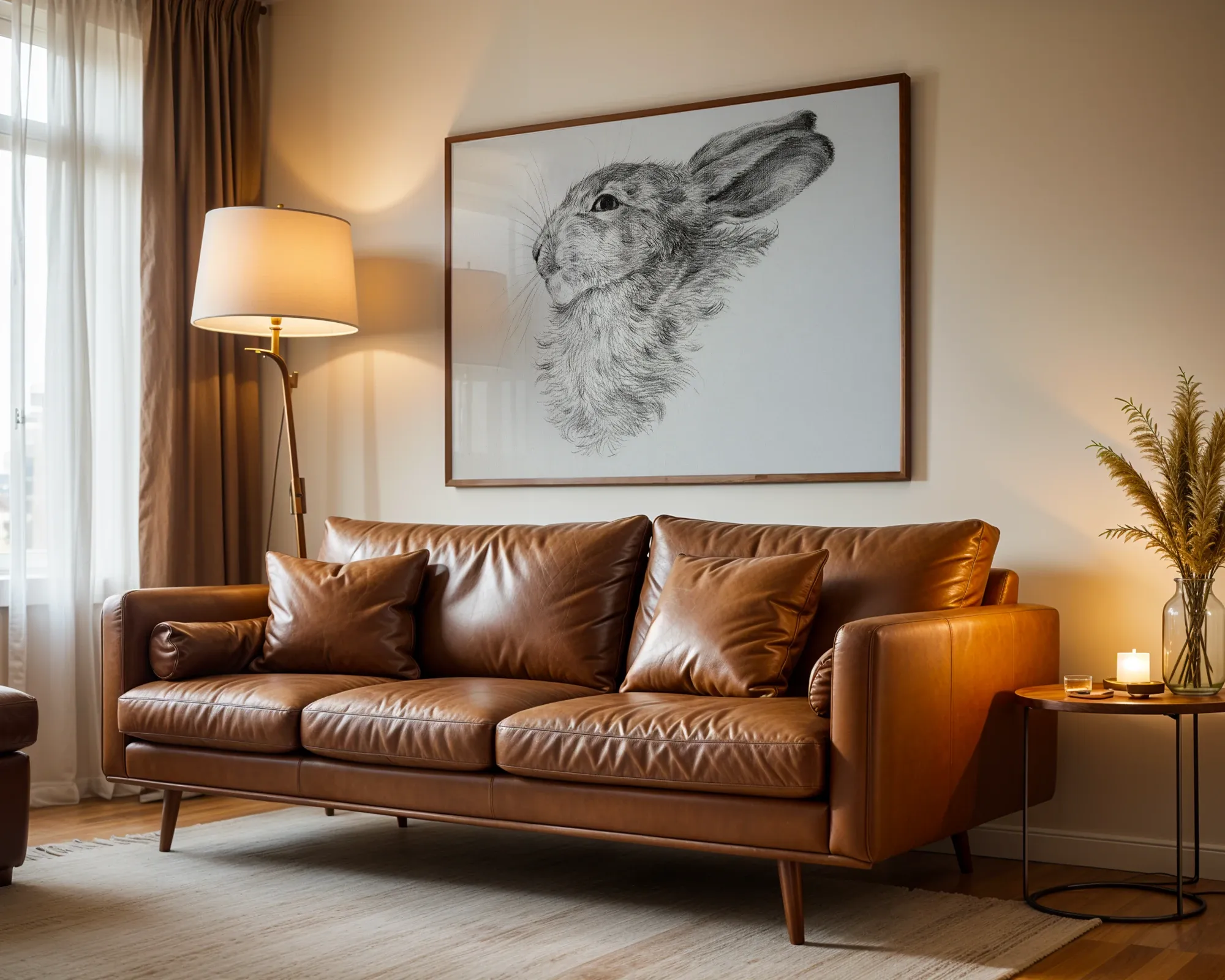 Head of a Hare — room view 3