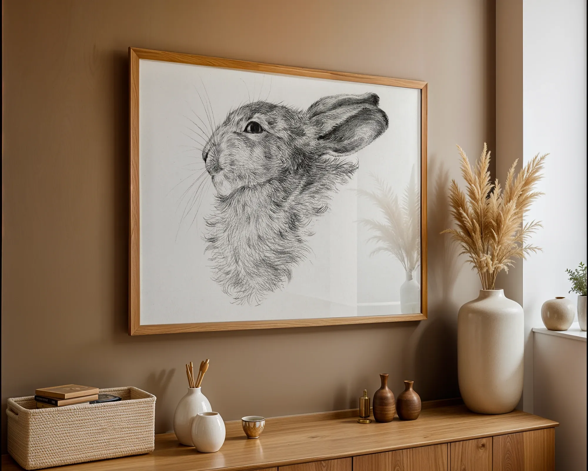 Head of a Hare — room view 5