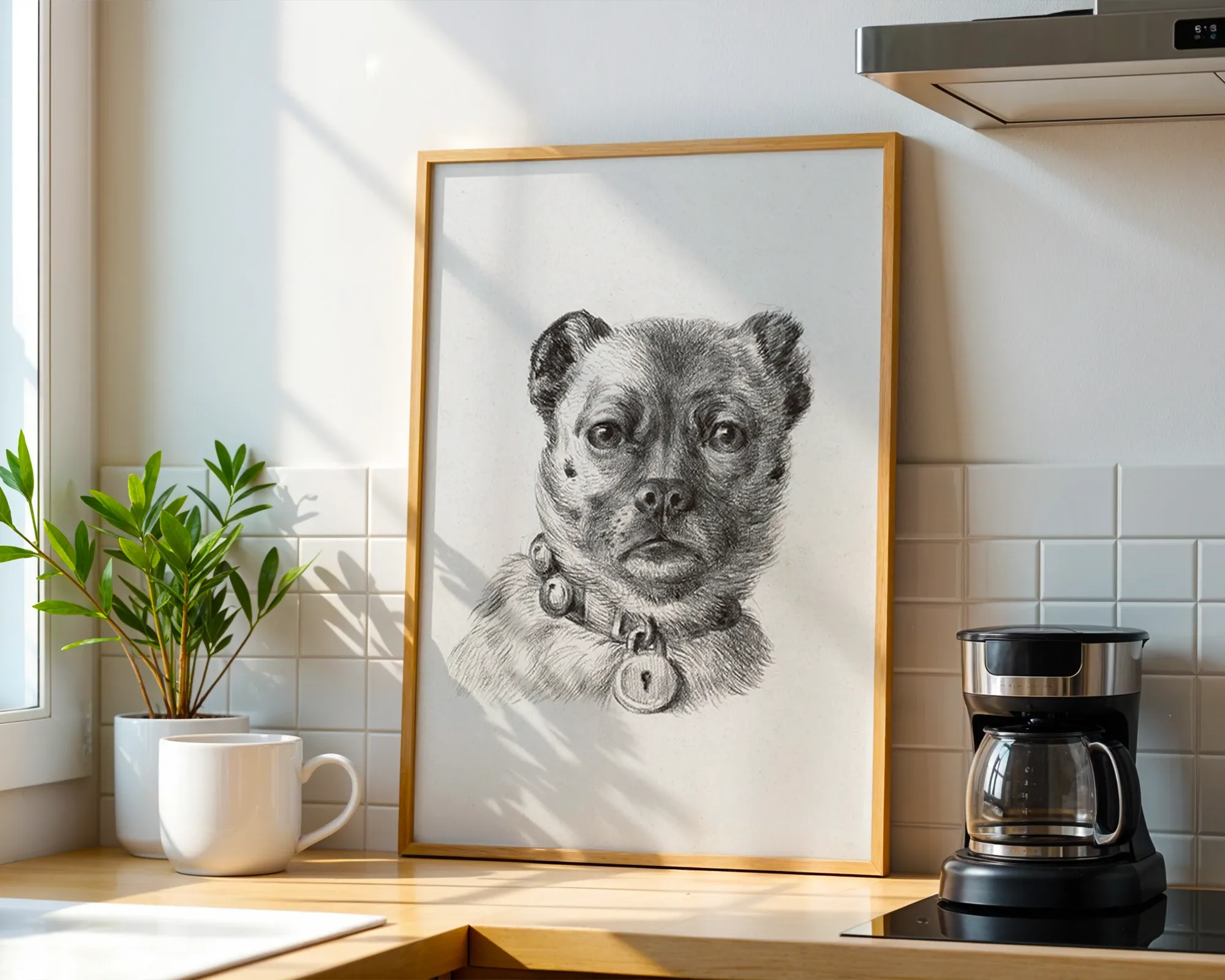 Head of a Dog — room view 1