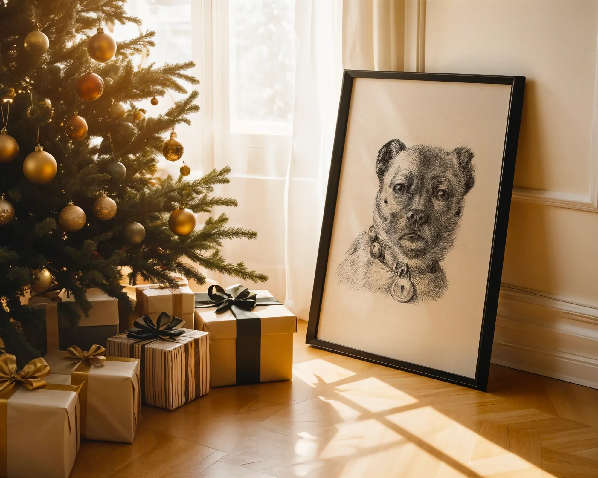 Head of a Dog — room view 2