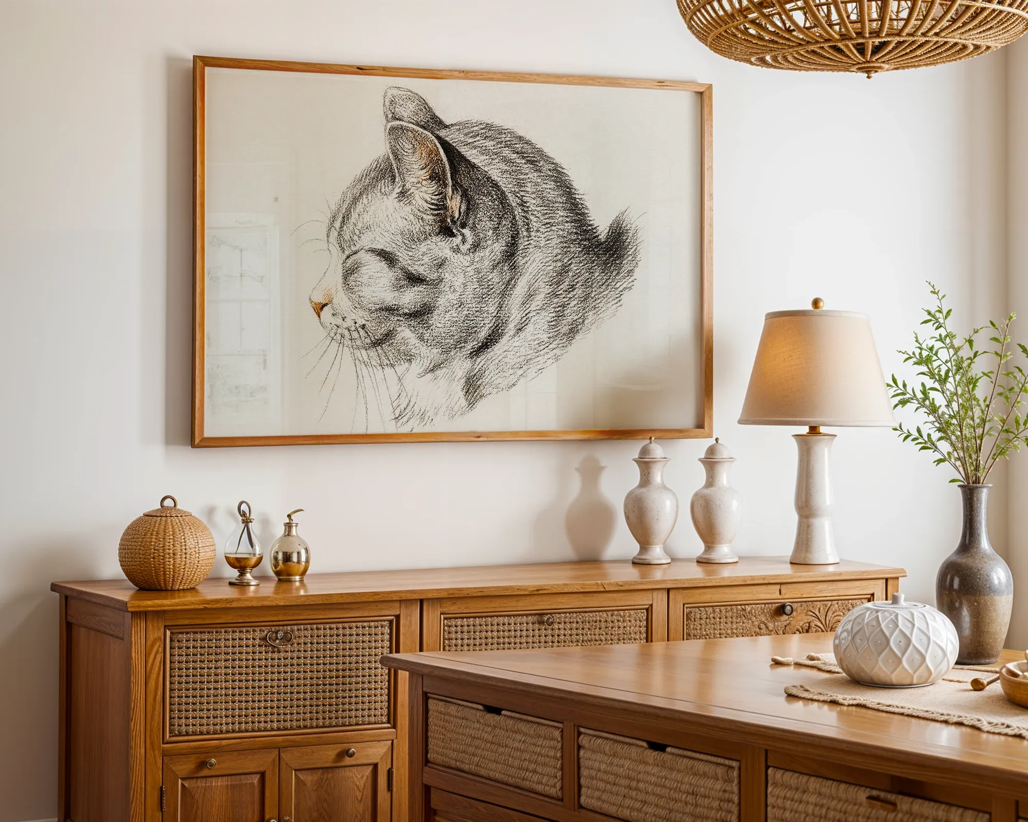 Head of a Cat — room view 4