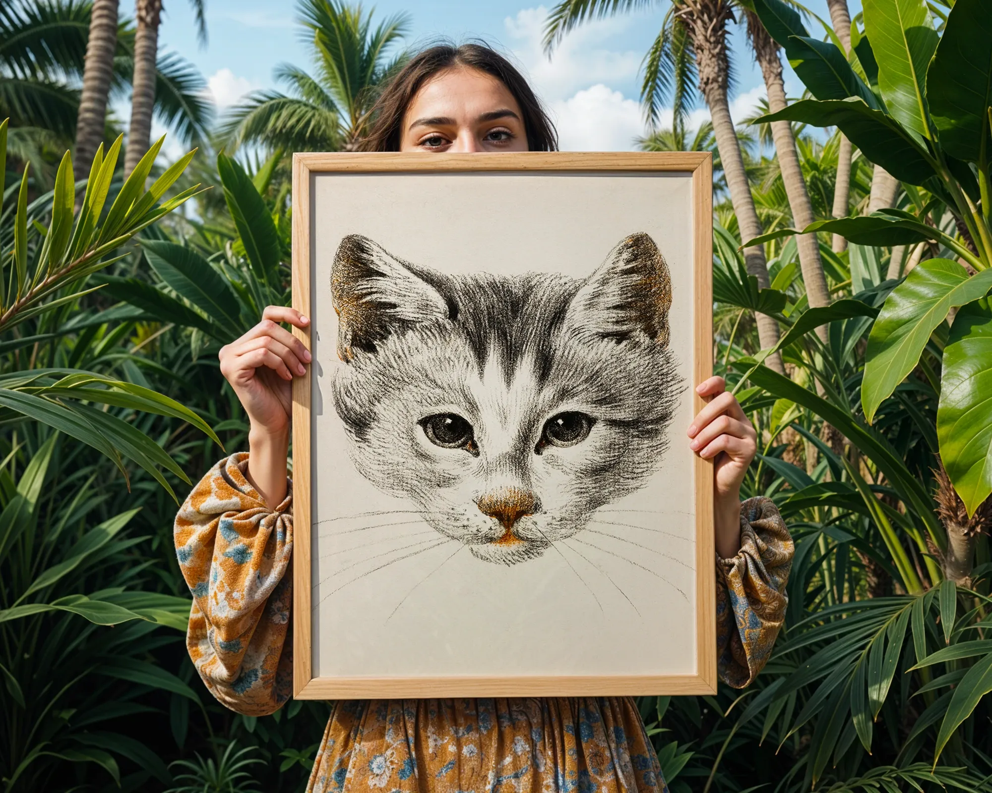 Head of a Cat — room view 5
