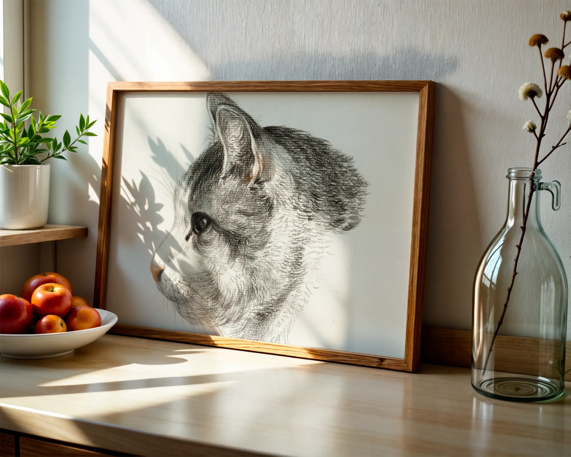 Head of a Cat — room view 6