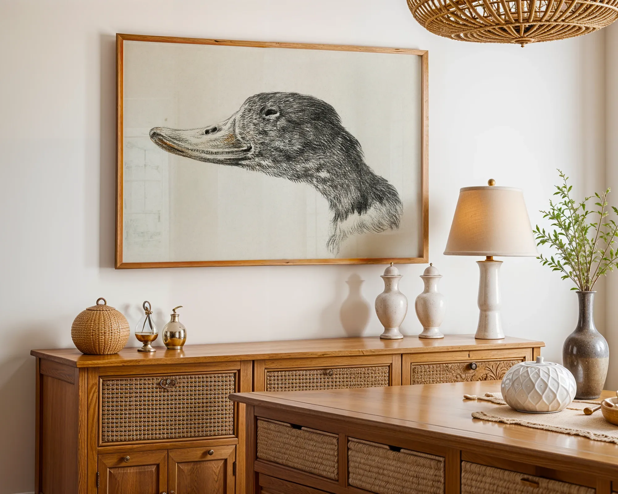 Head of a Duck — room view 4