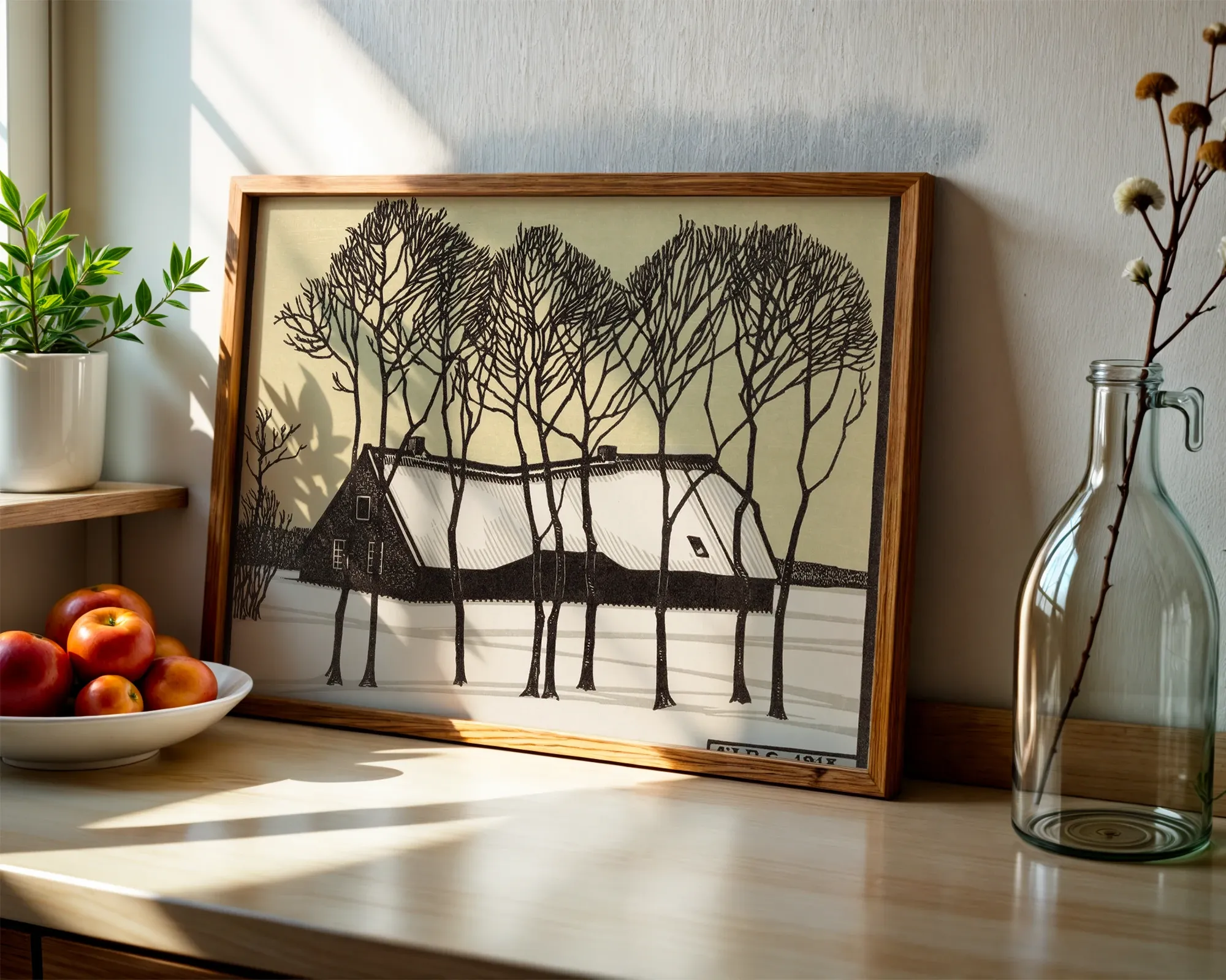 Winter Landscape with Farmstead — room view 6