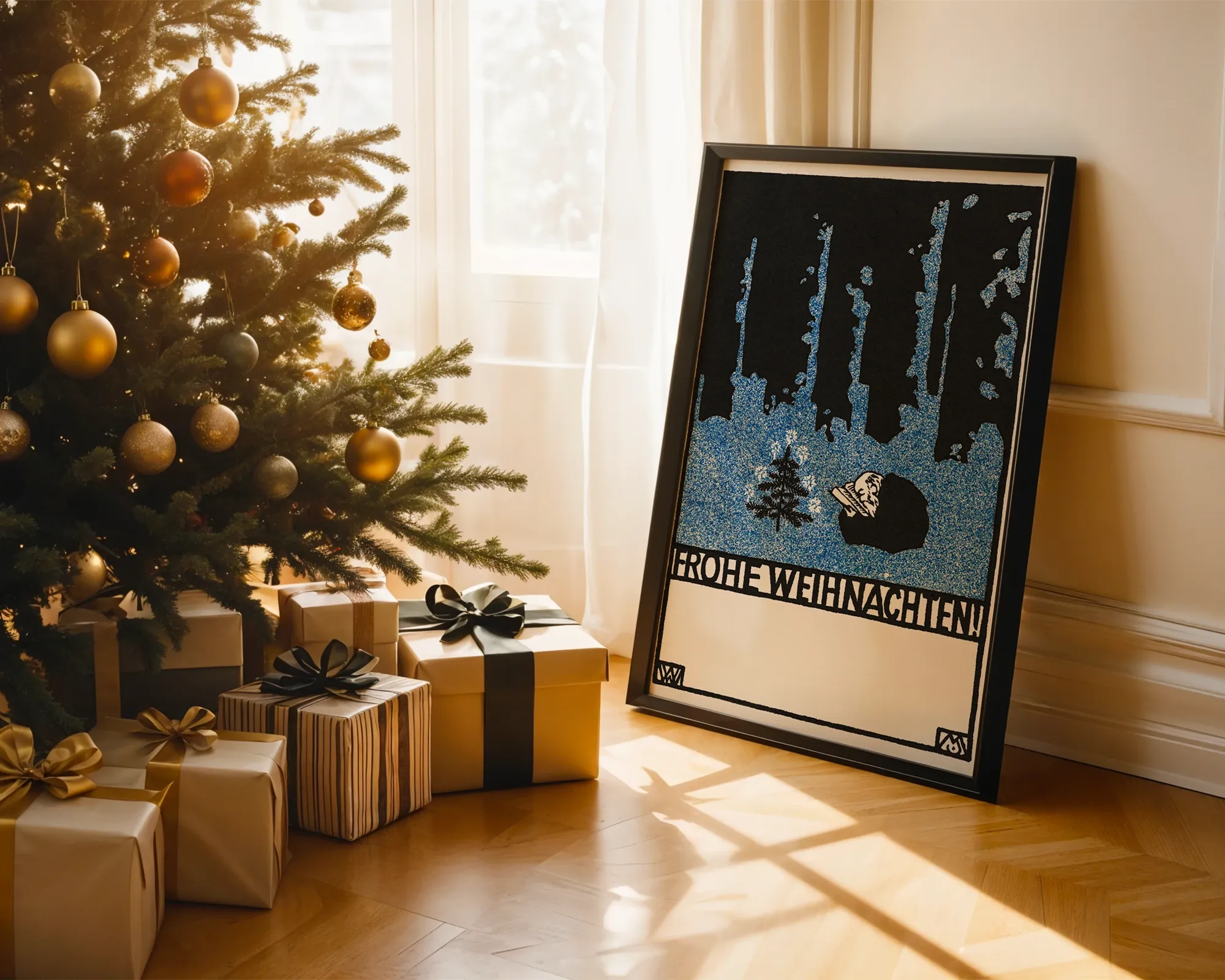 Frohe Weihnachten — room view 2