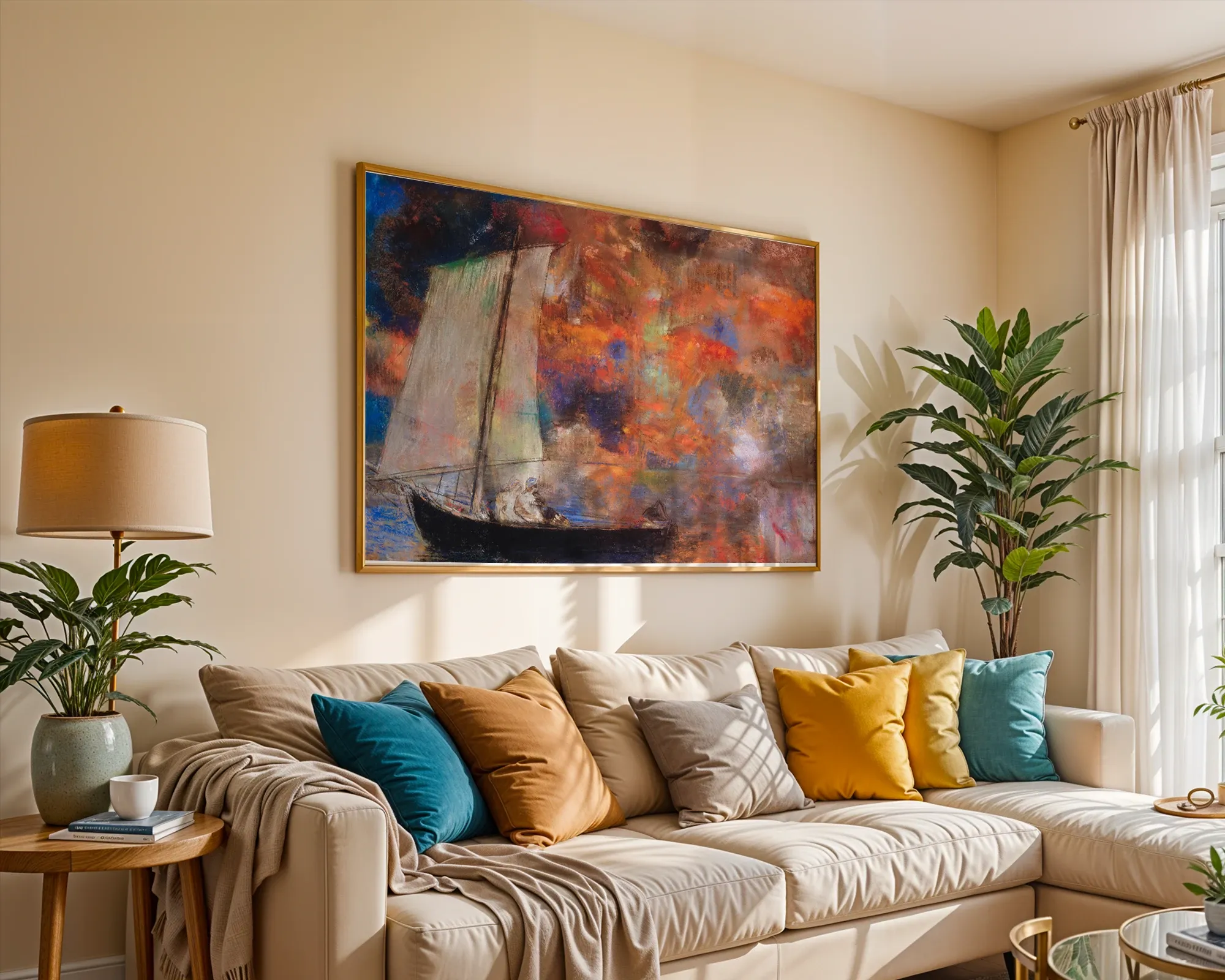 Flower Clouds — room view 2