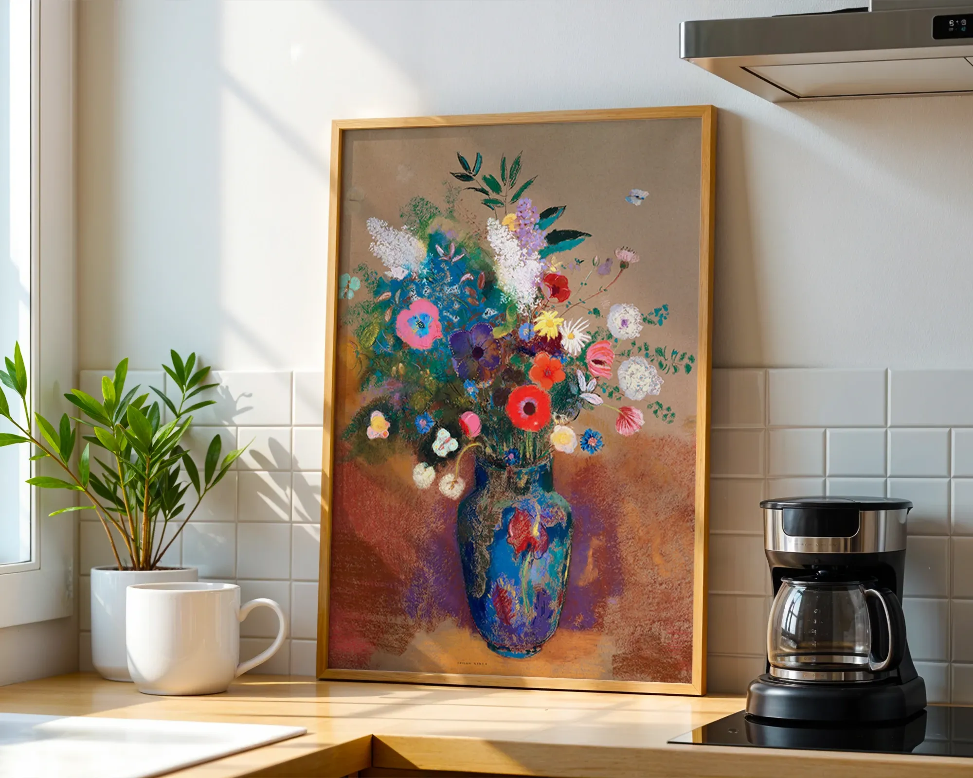 Vase of Flowers — room view 1