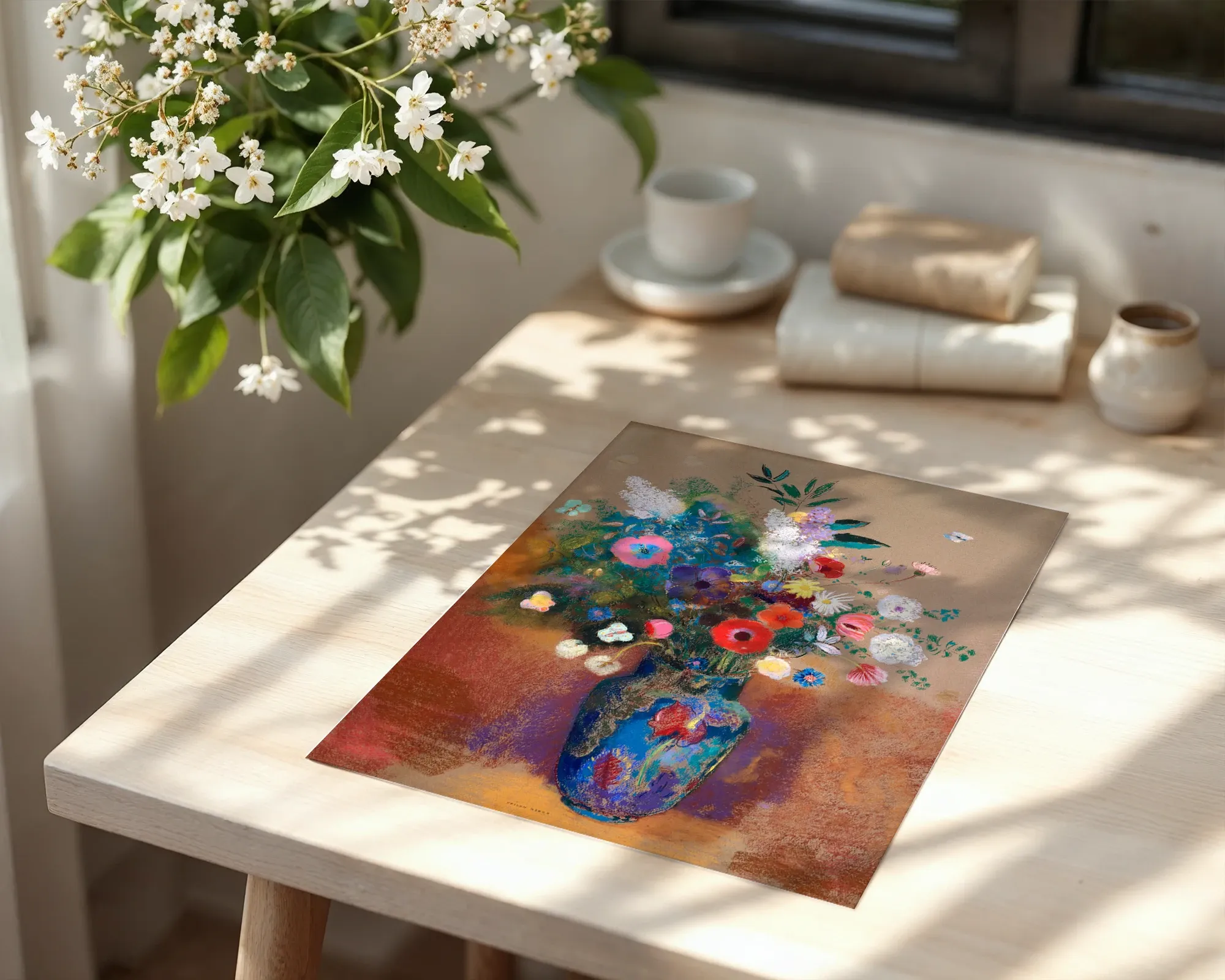 Vase of Flowers — room view 6