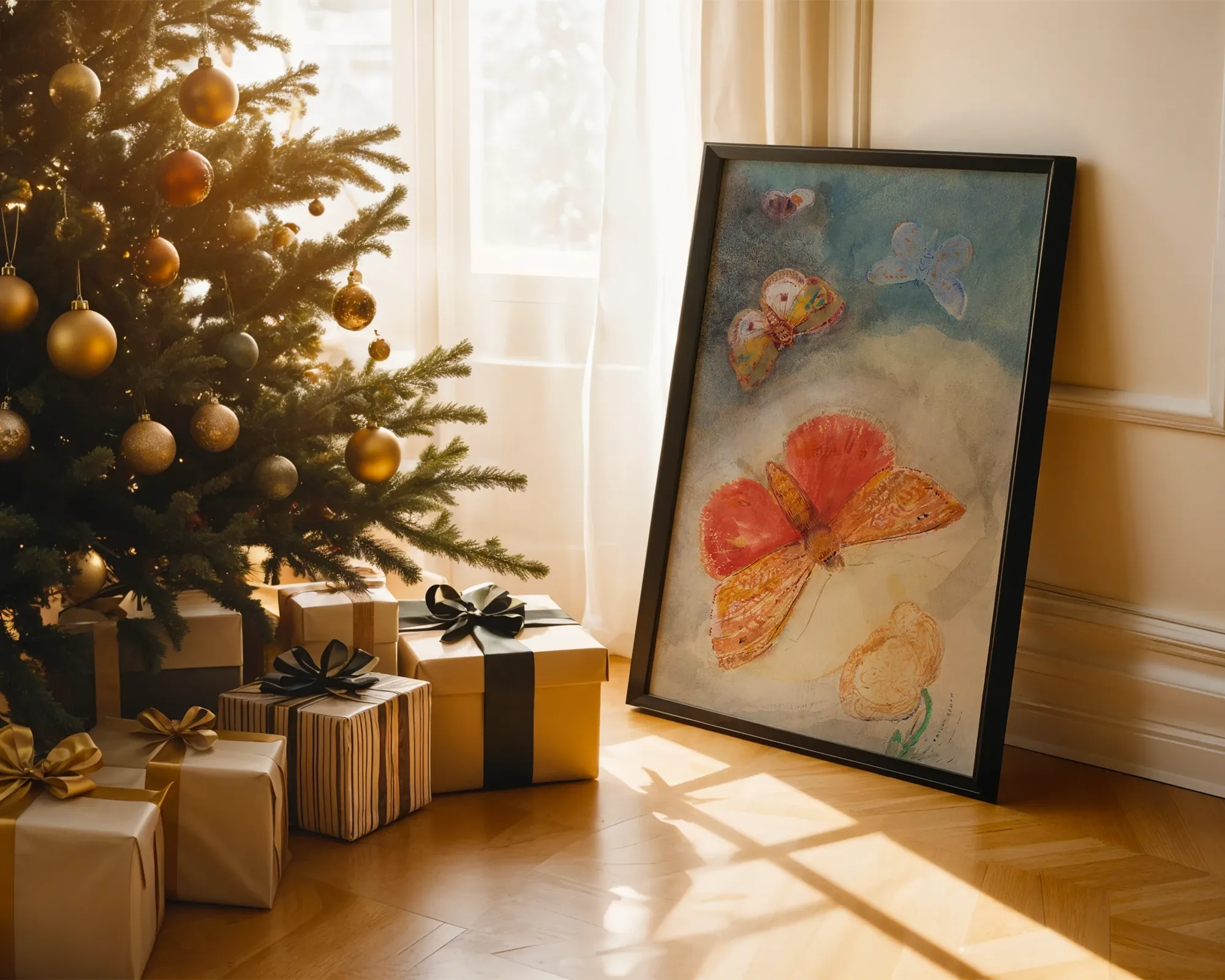 Butterflies — room view 2