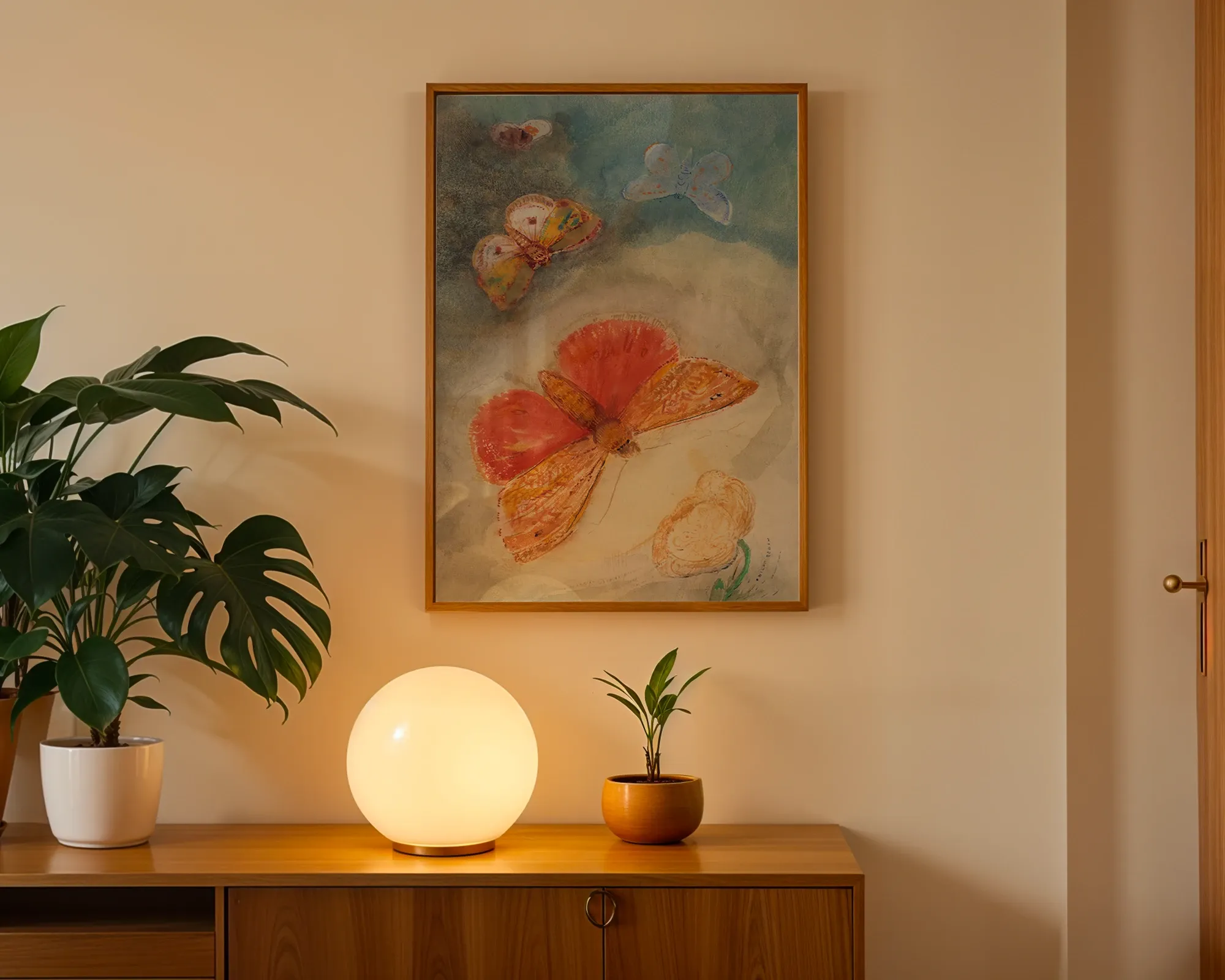 Butterflies — room view 3