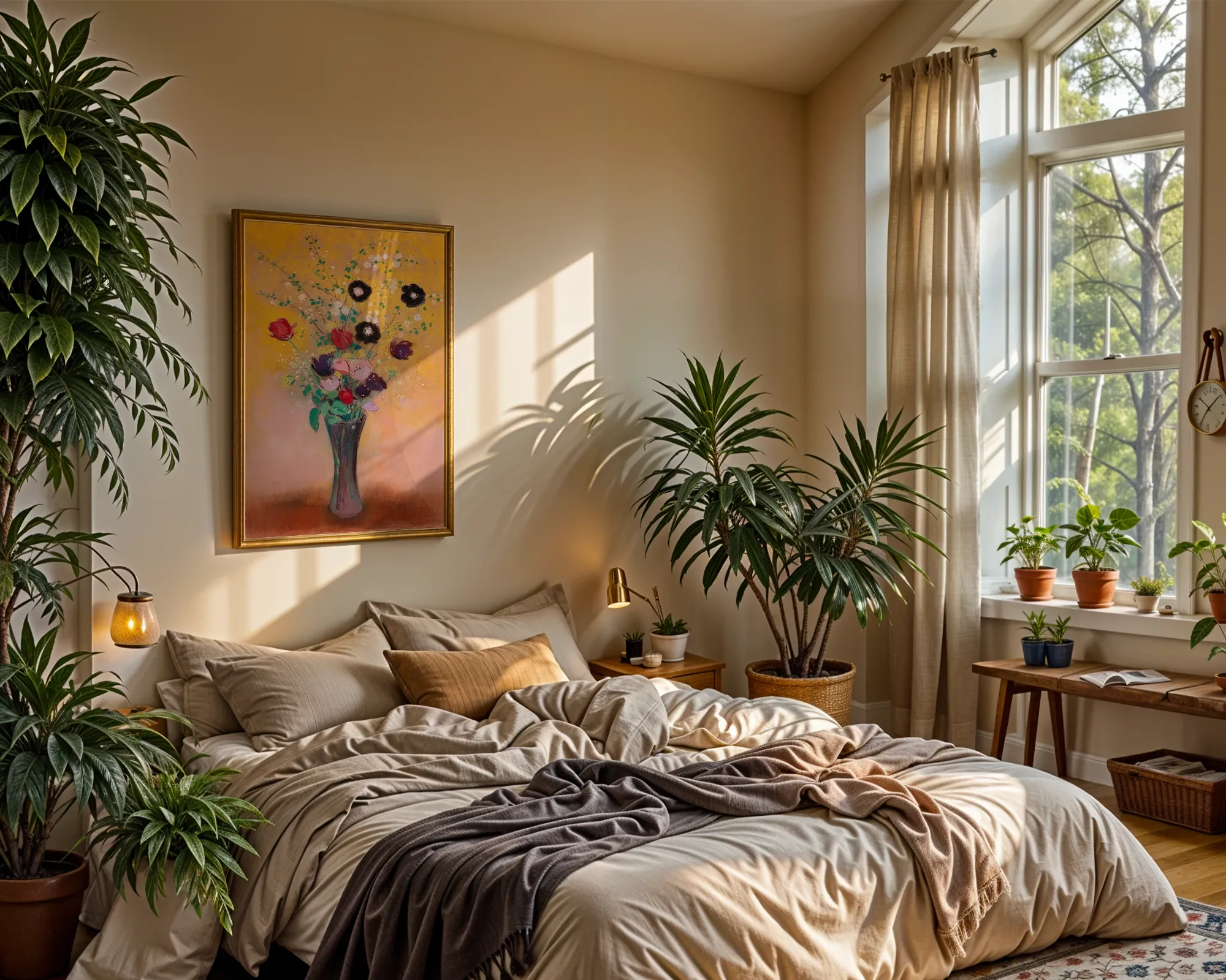 Vase of Flowers — room view 4