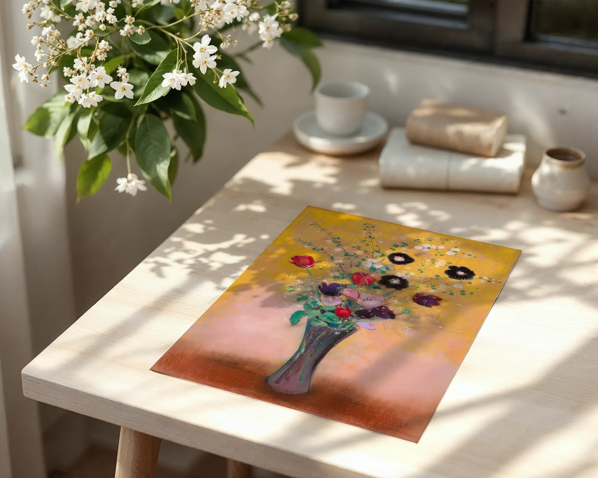 Vase of Flowers — room view 6