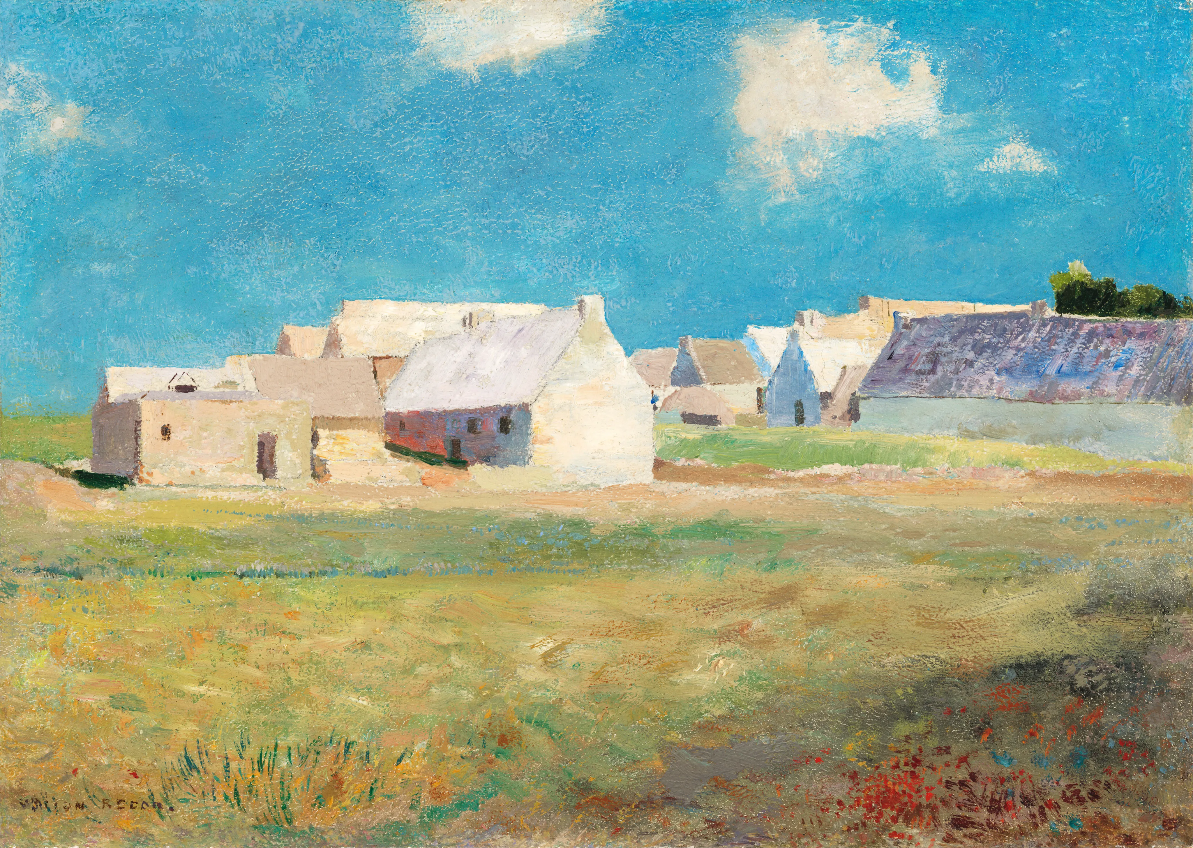 Village in Brittany image 1