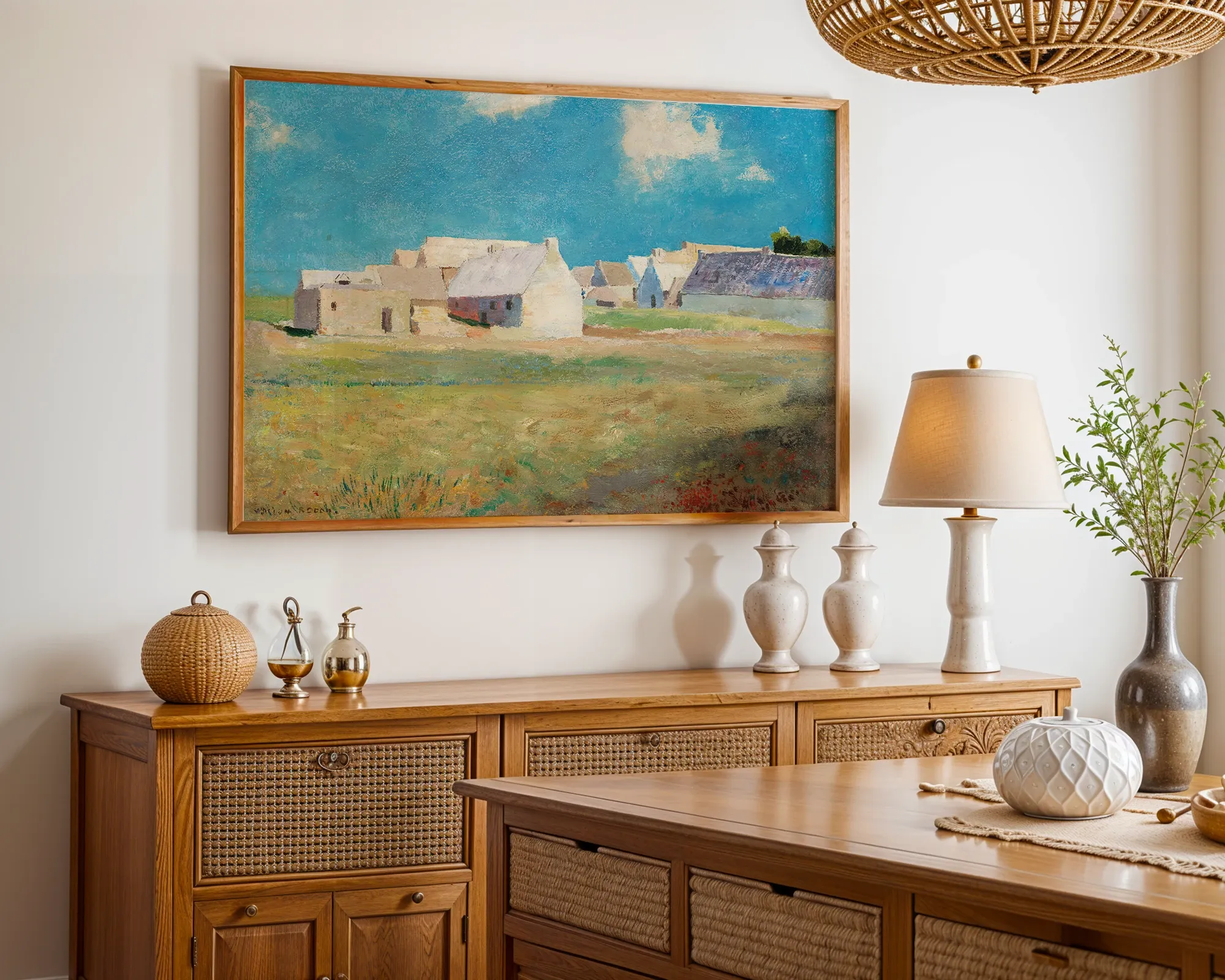 Village in Brittany — room view 4