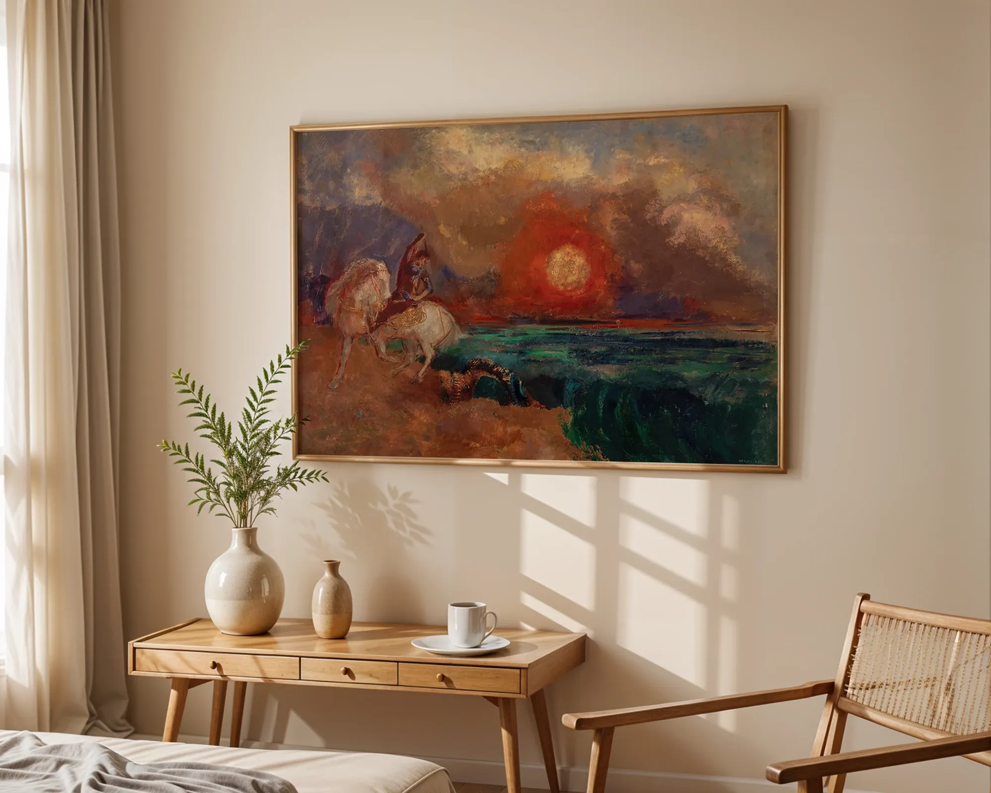 Saint George and the Dragon — room view 1