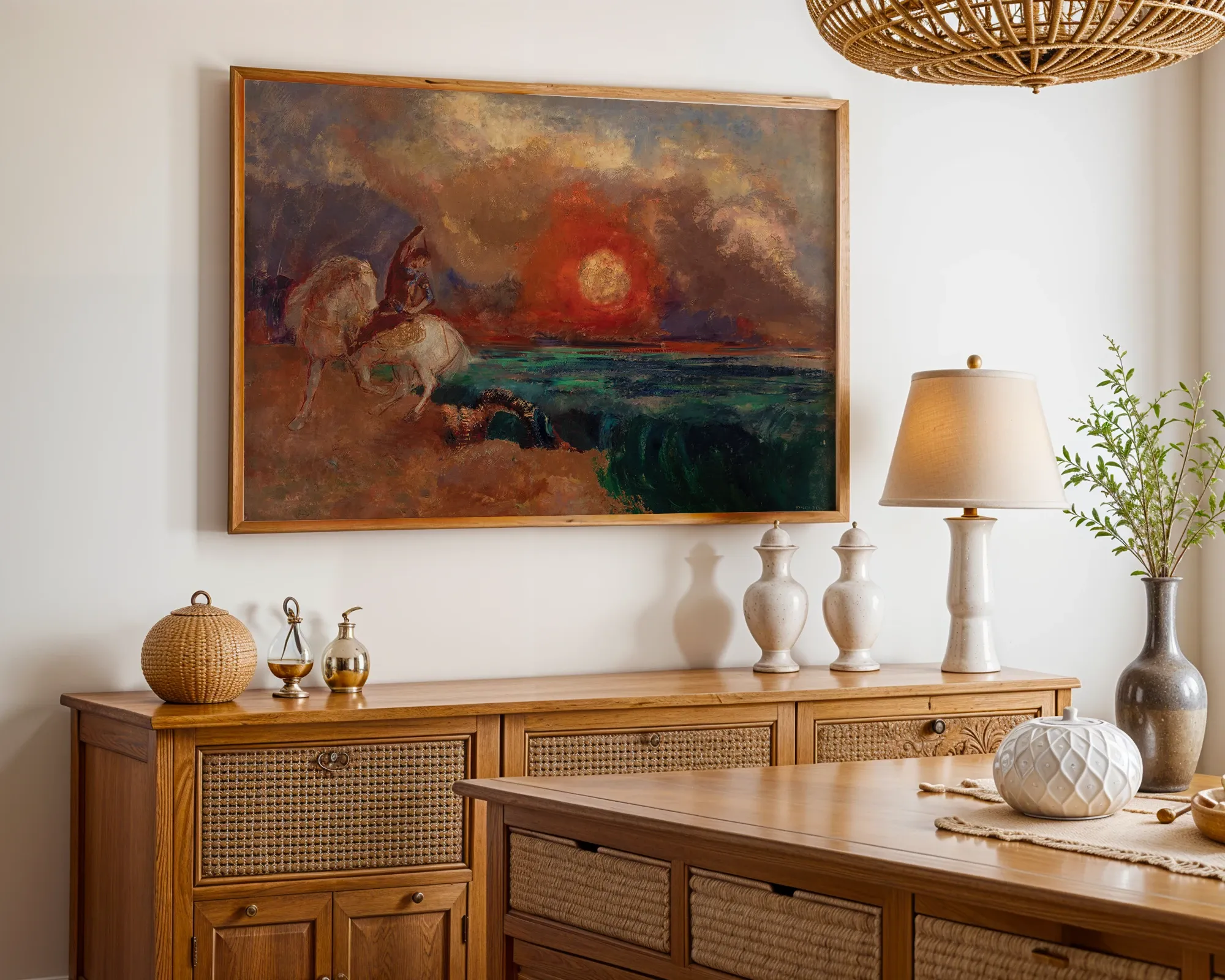 Saint George and the Dragon — room view 4