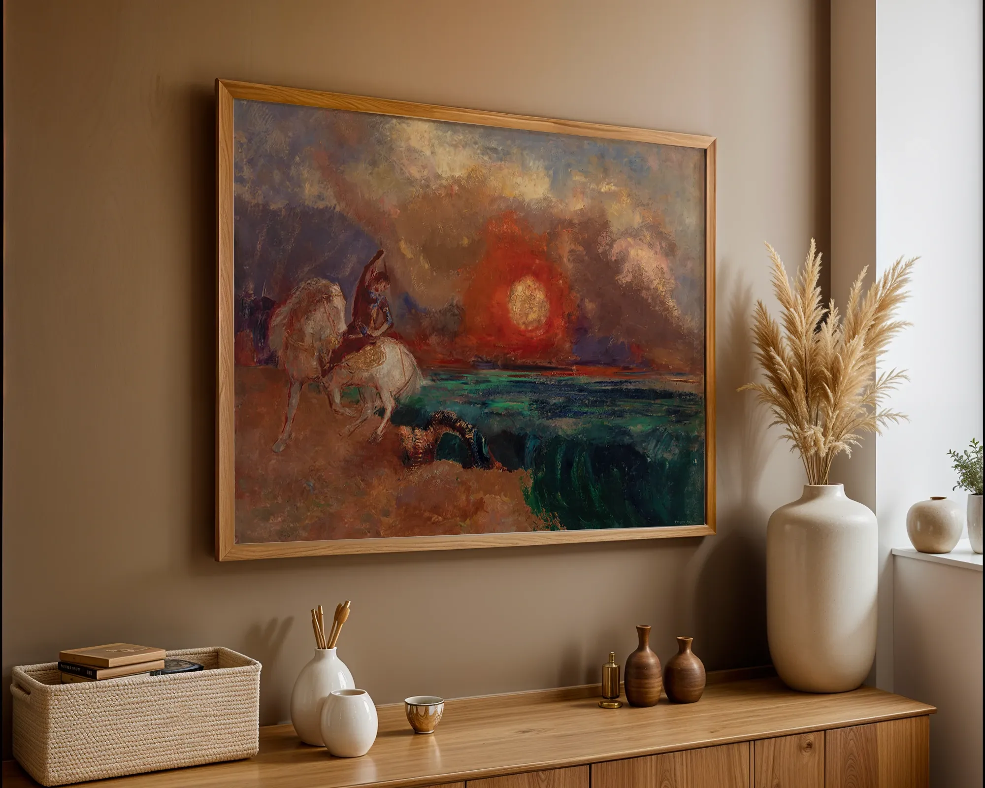 Saint George and the Dragon — room view 5