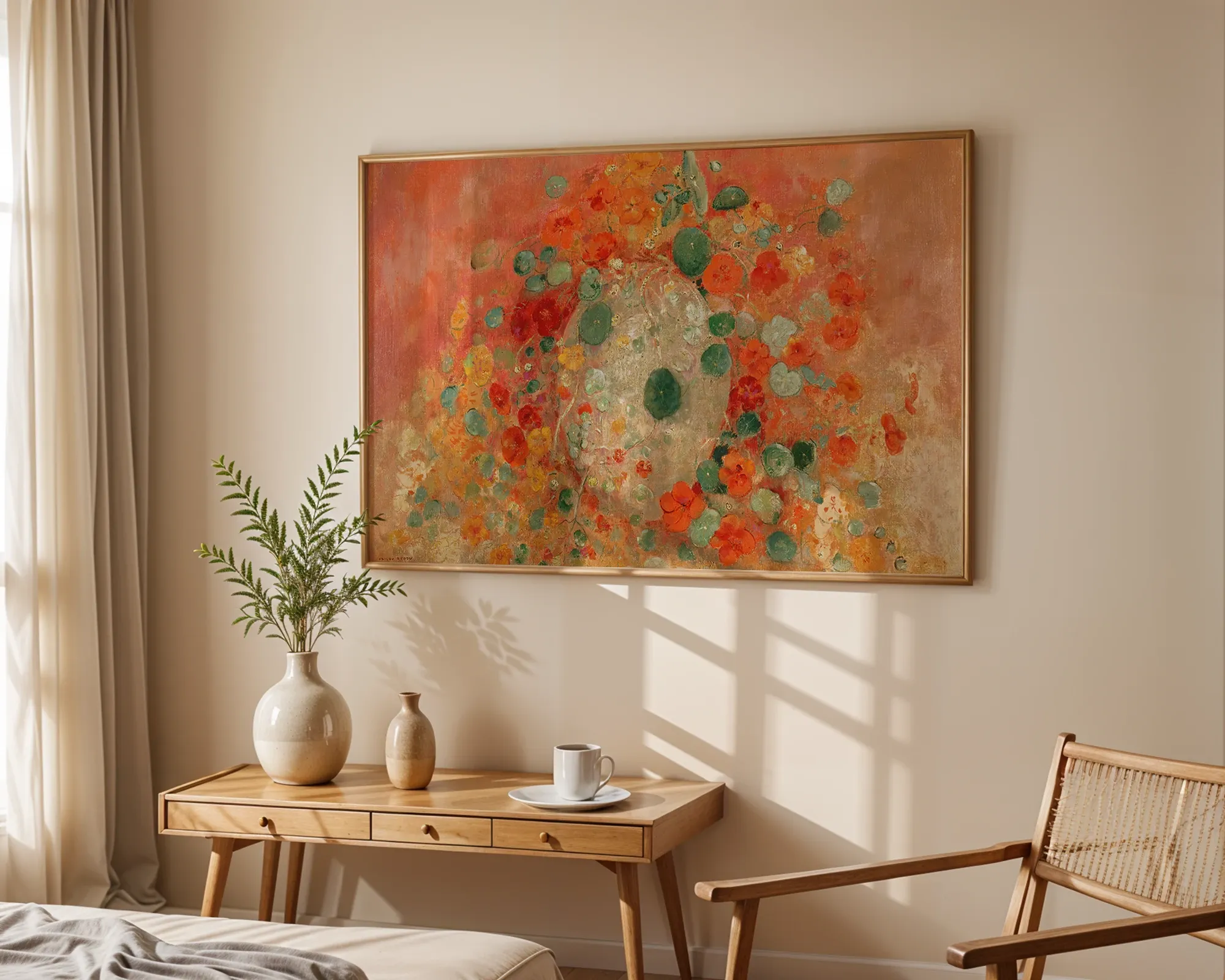 Nasturtiums — room view 1