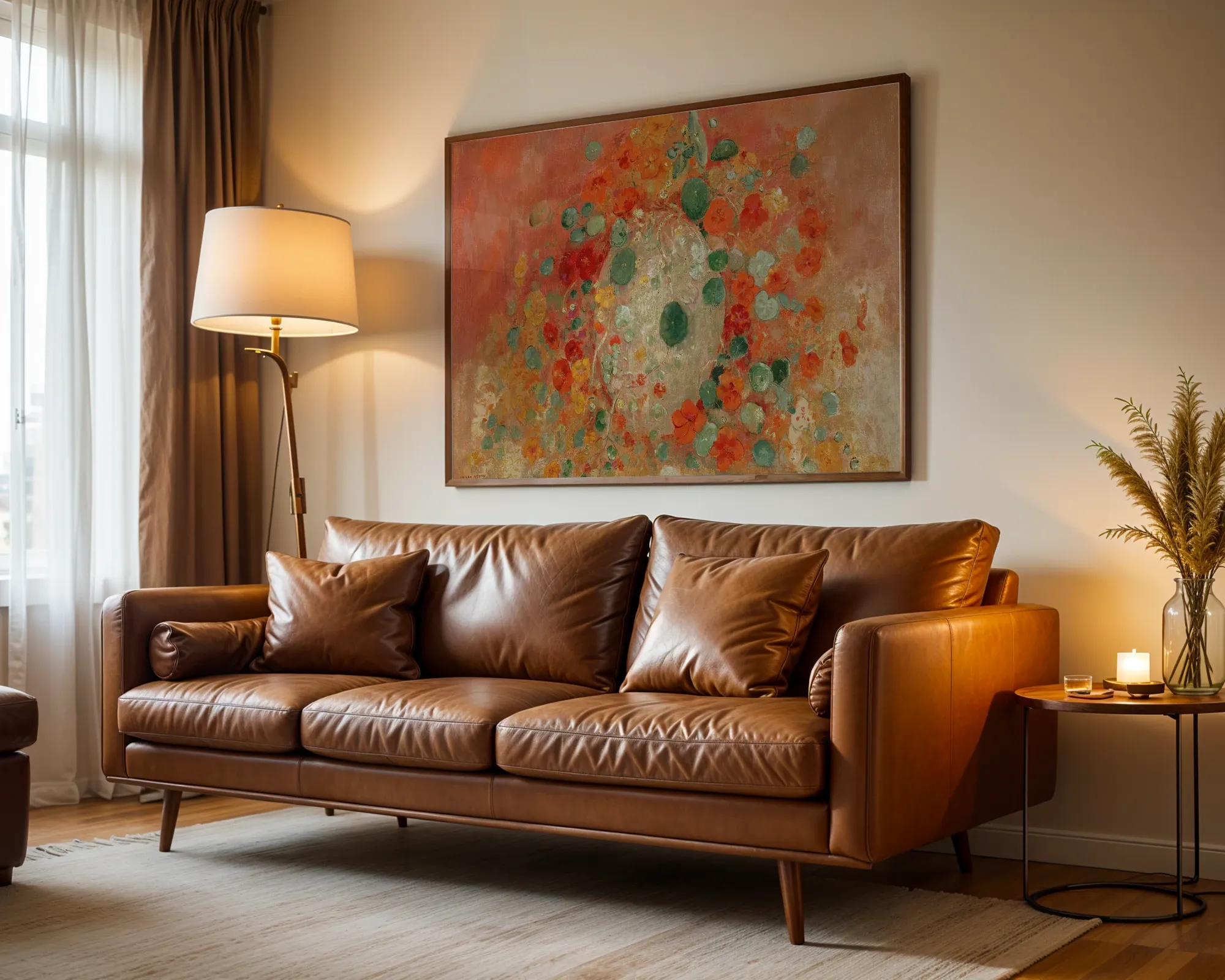 Nasturtiums — room view 3