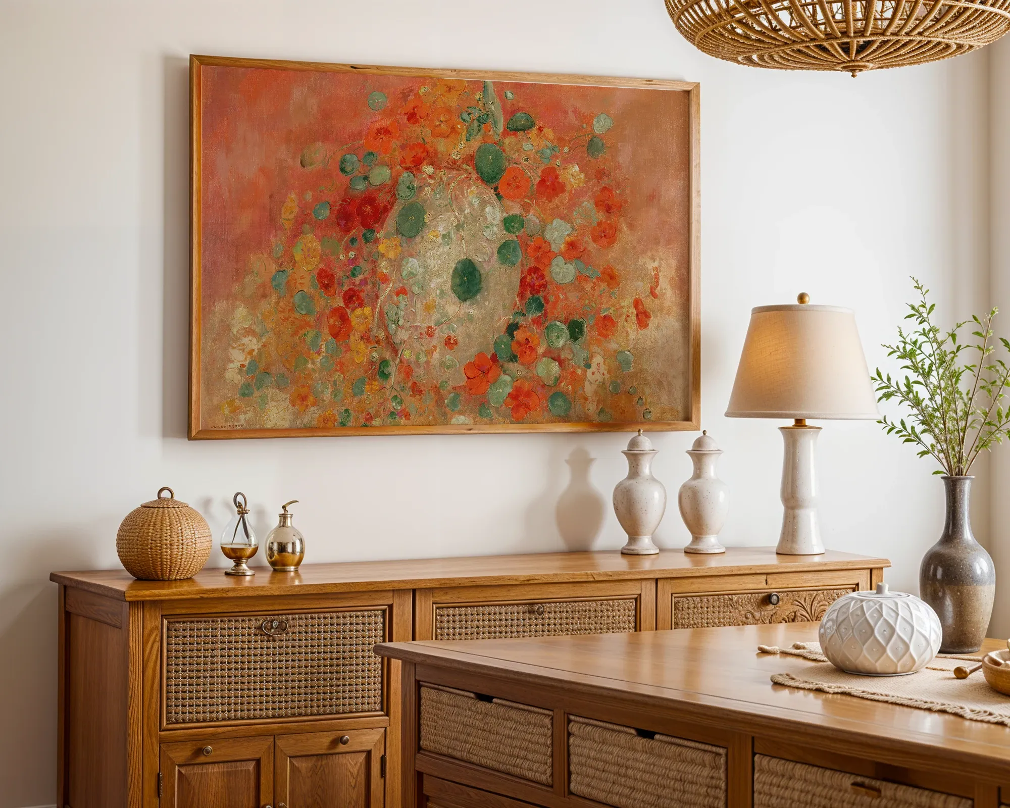Nasturtiums — room view 4