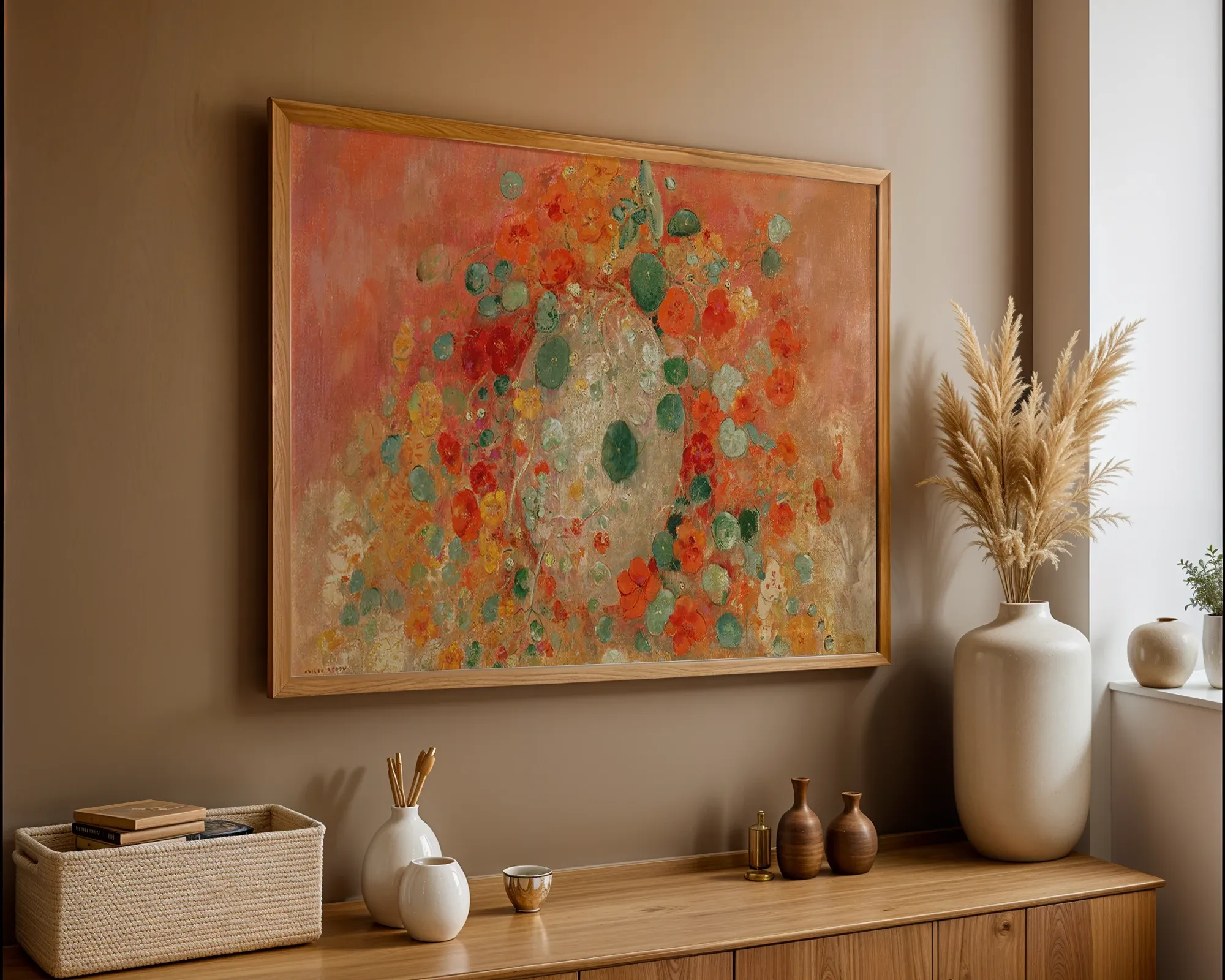 Nasturtiums — room view 5