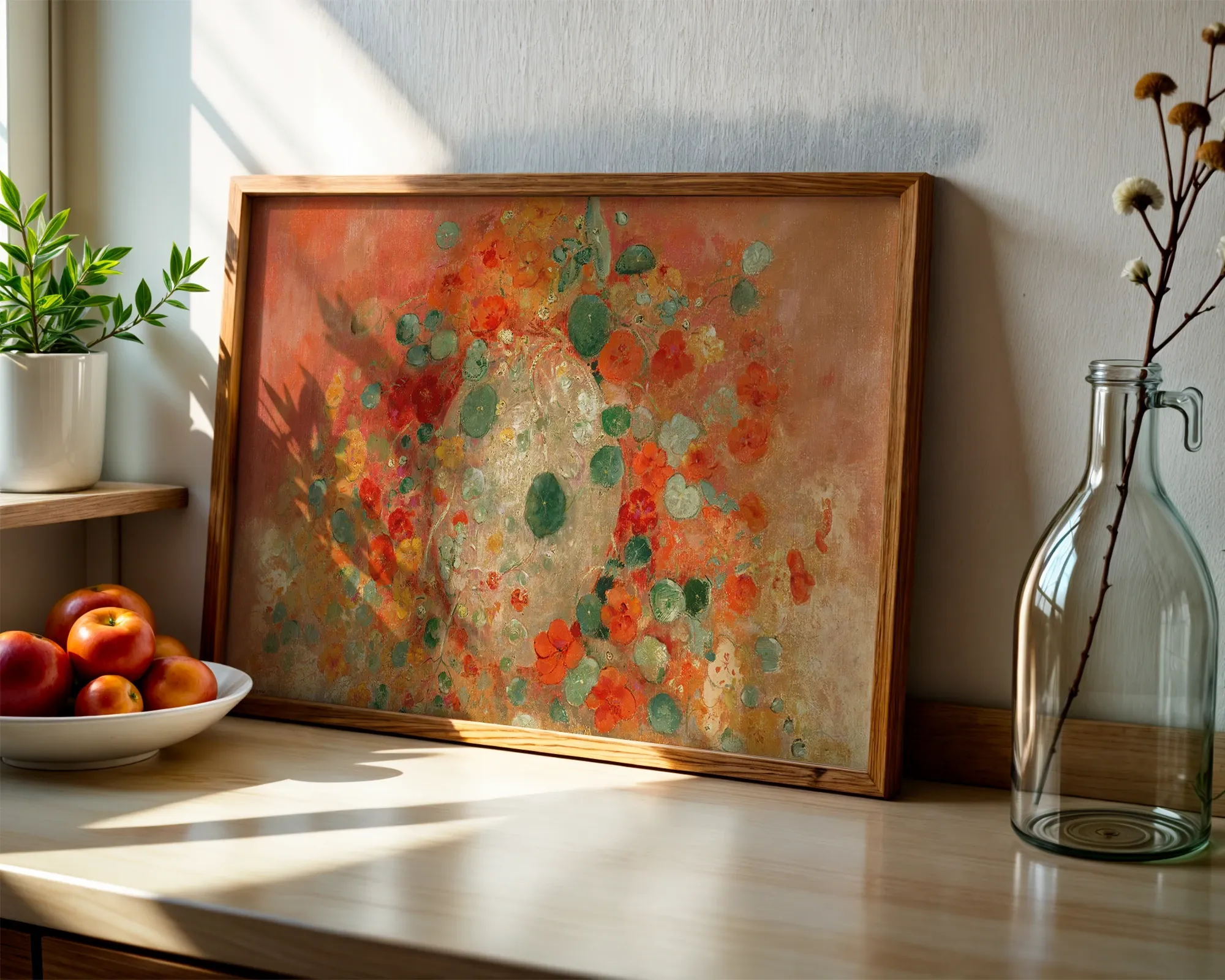Nasturtiums — room view 6