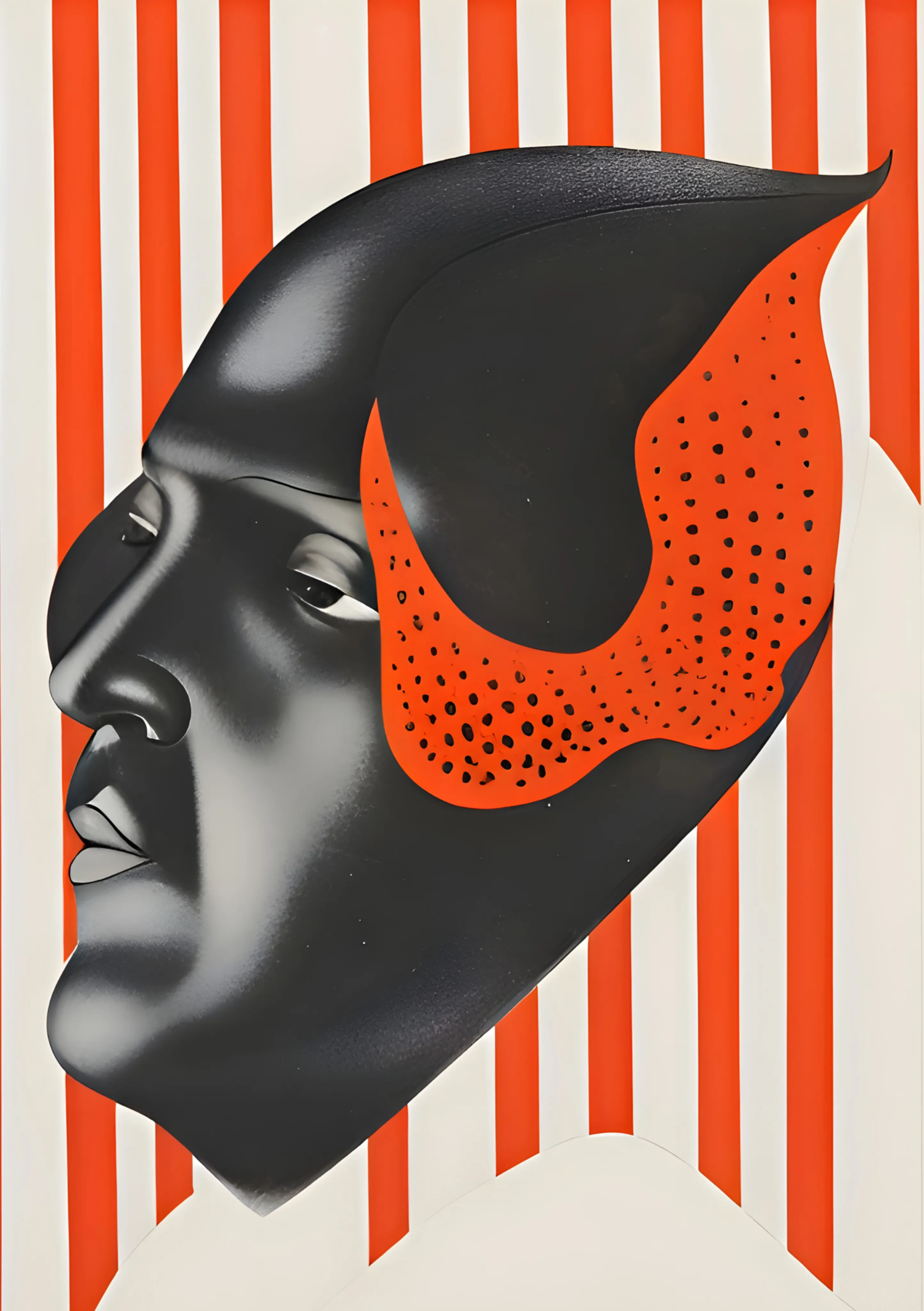 Bold Surreal Profile Portrait image 1