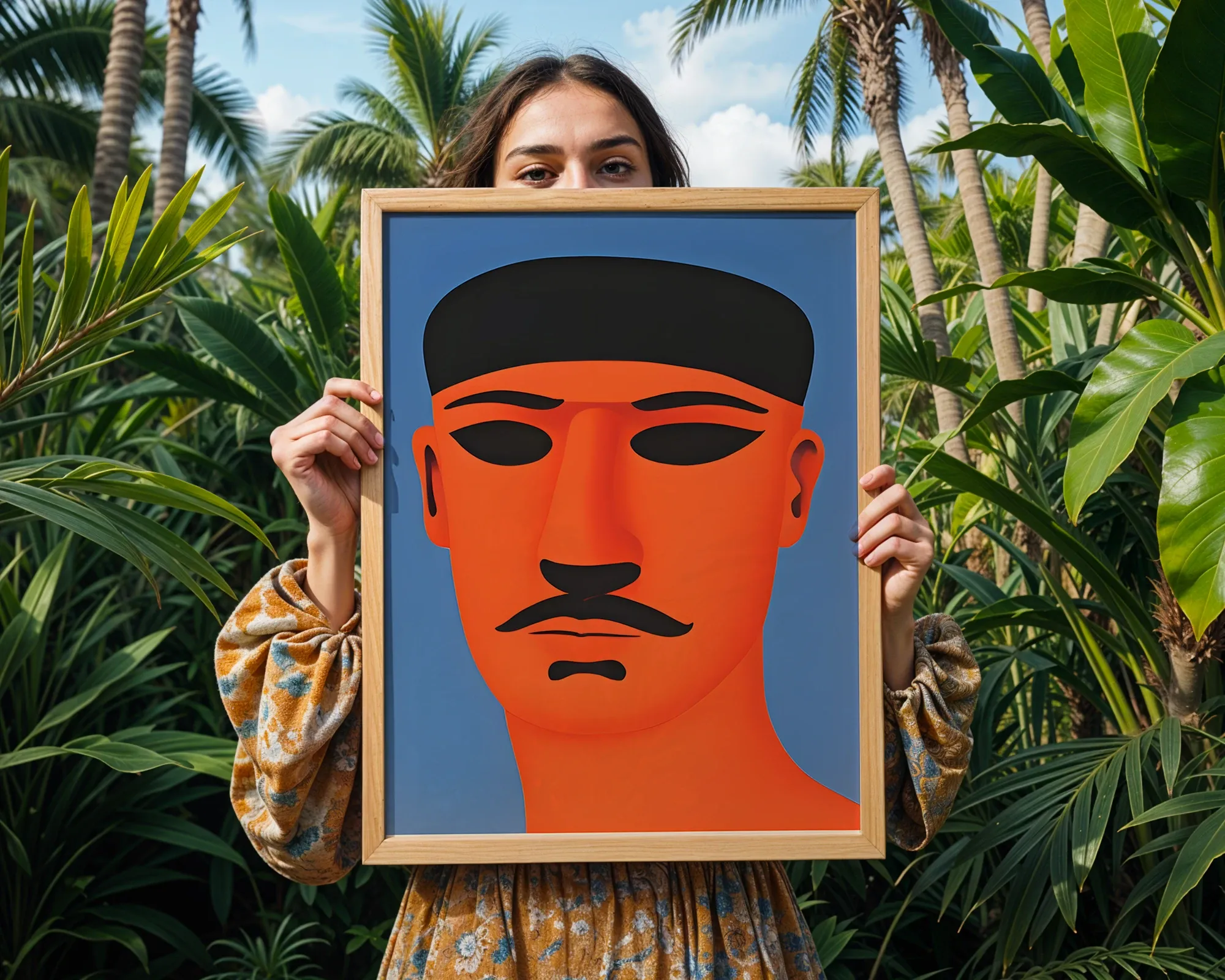 Portrait of a Man with Moustache — room view 5