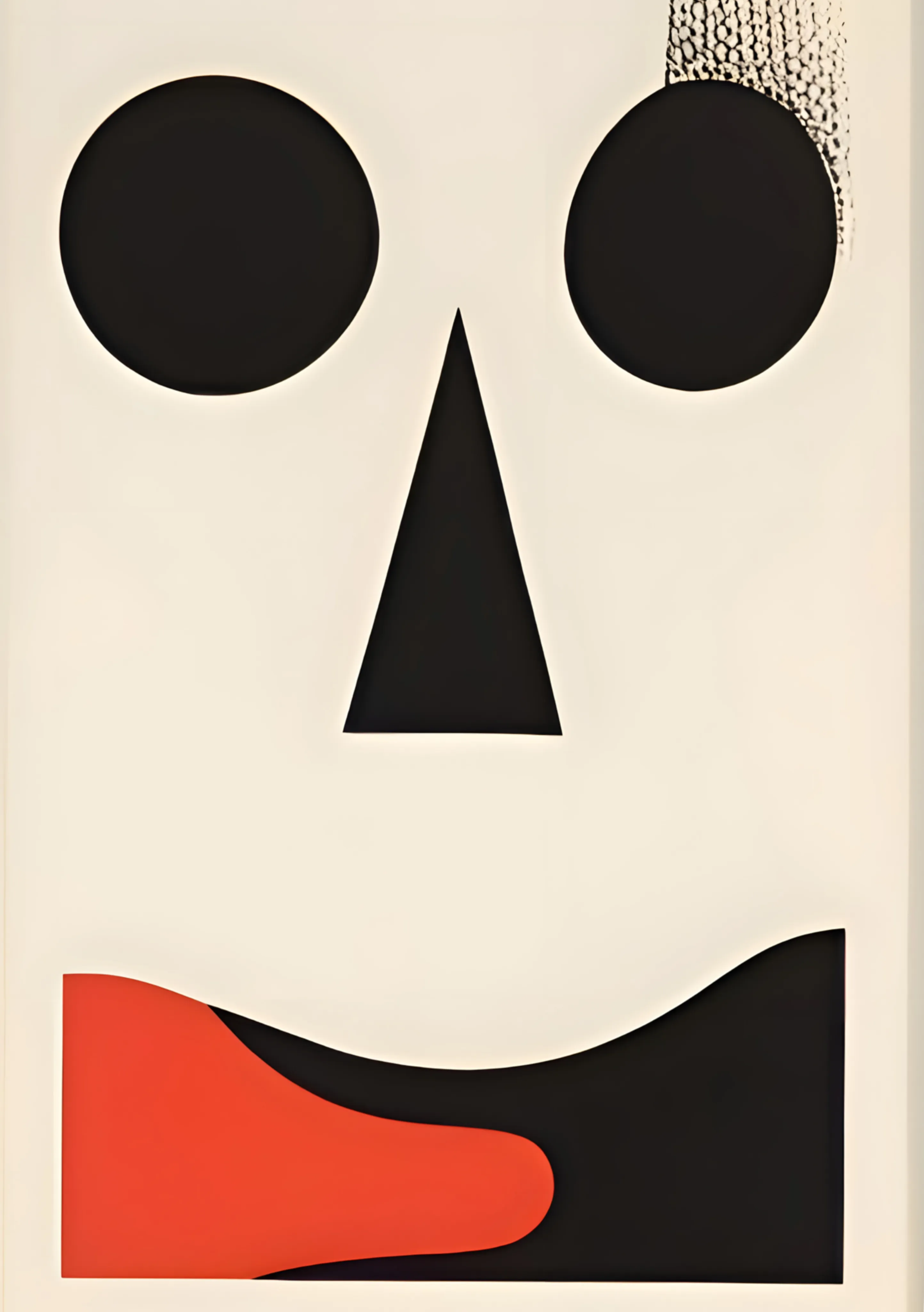 Minimalist Graphic Face Illustration image 1
