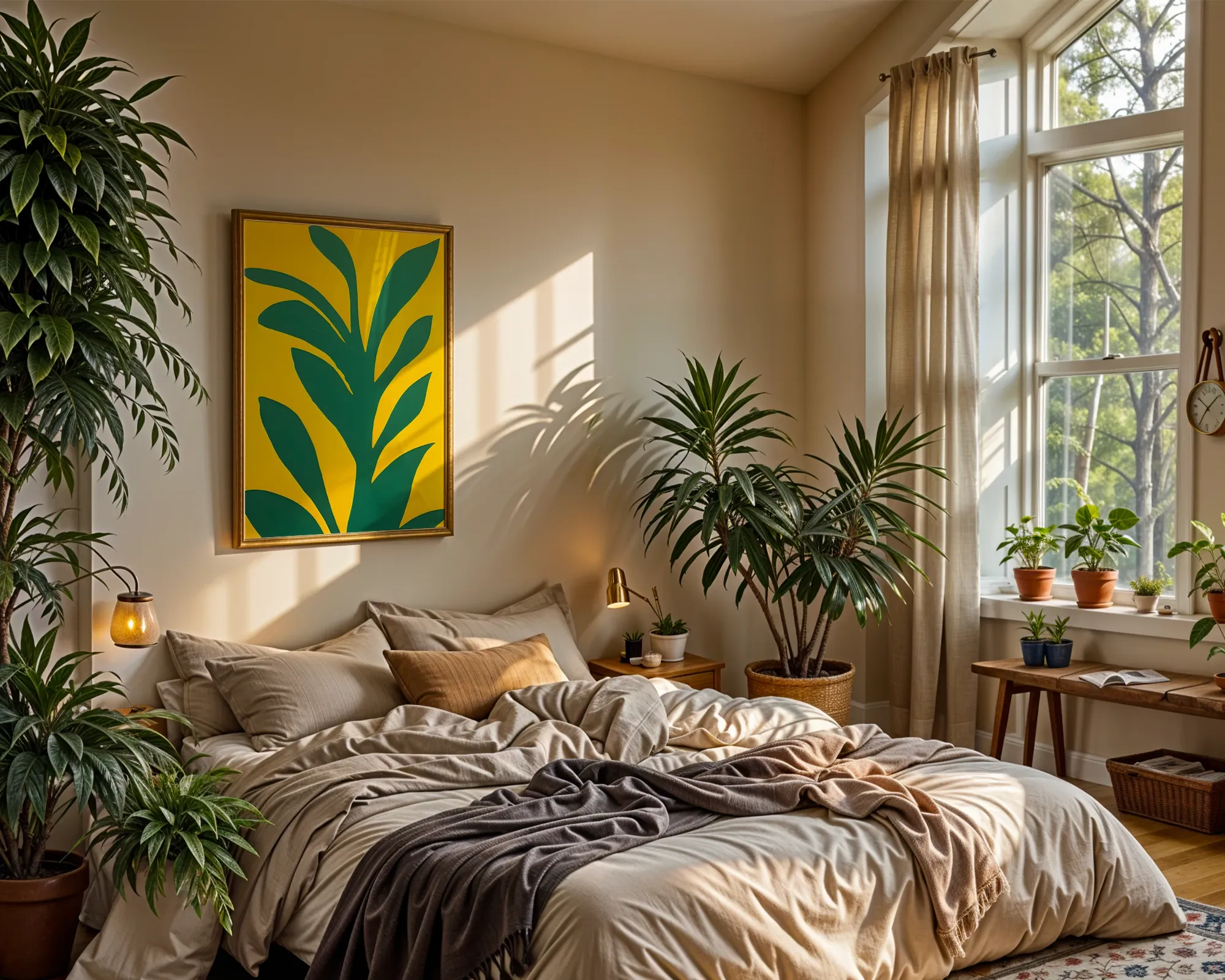 Green Foliage Cutout — room view 4