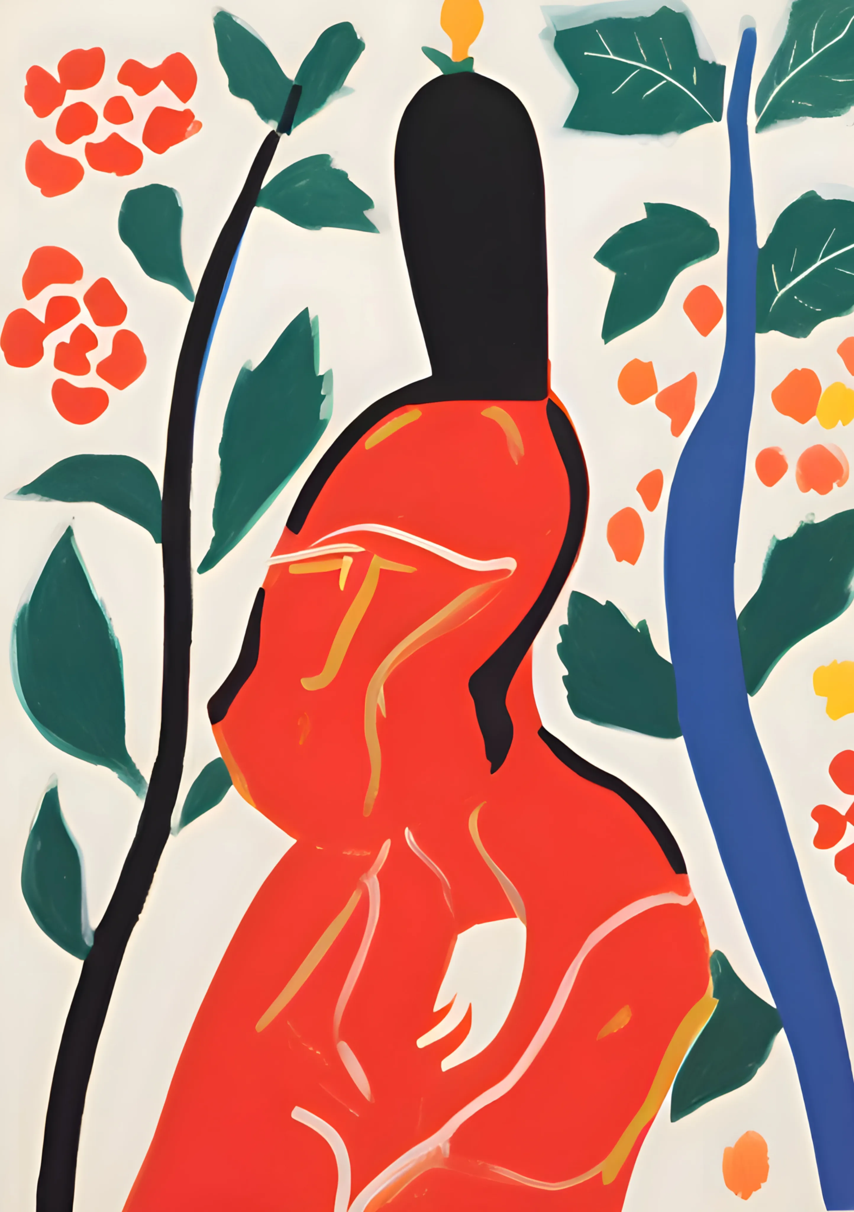 Abstract Silhouette in Garden image 1
