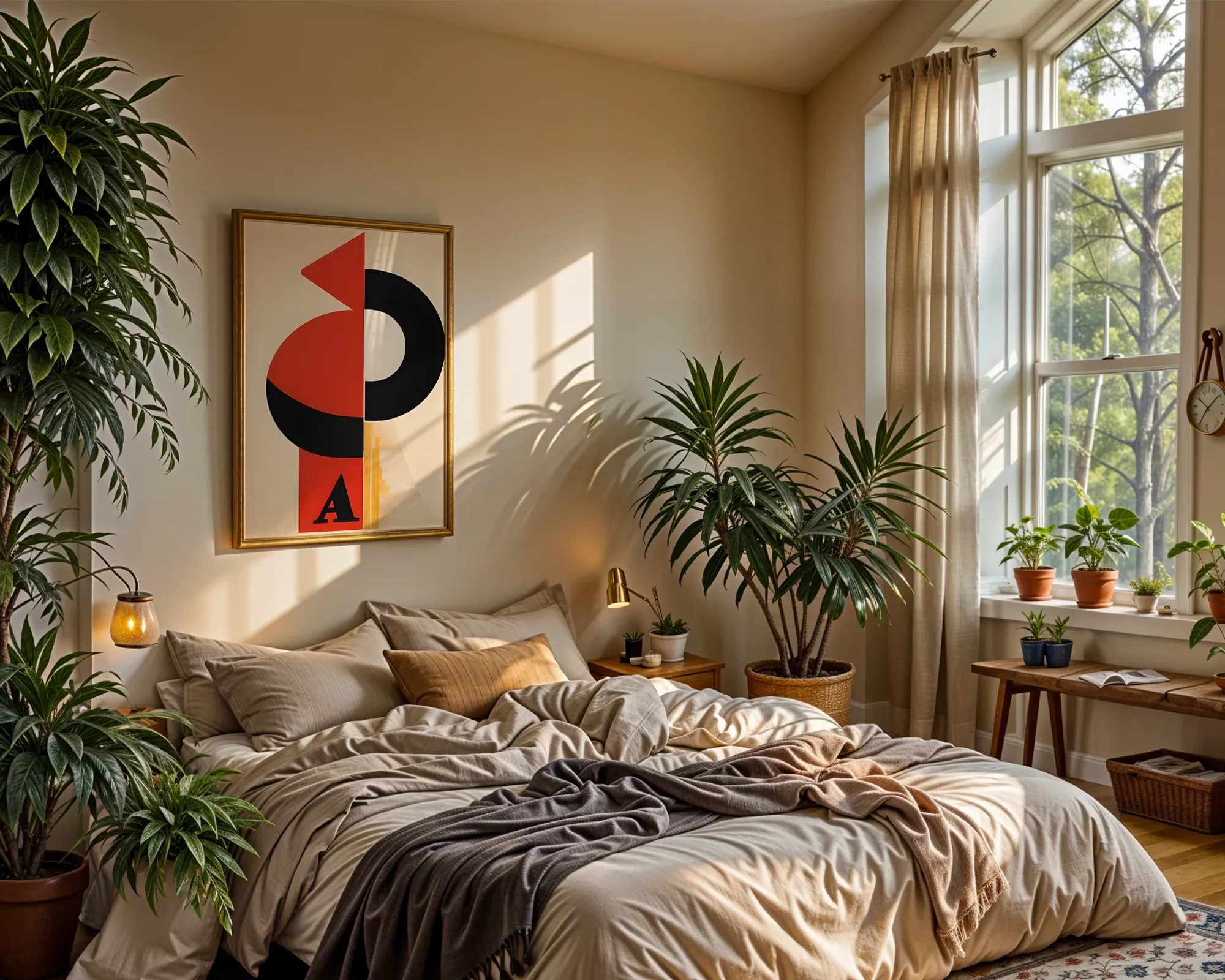Constructivist Geometric Composition — room view 4