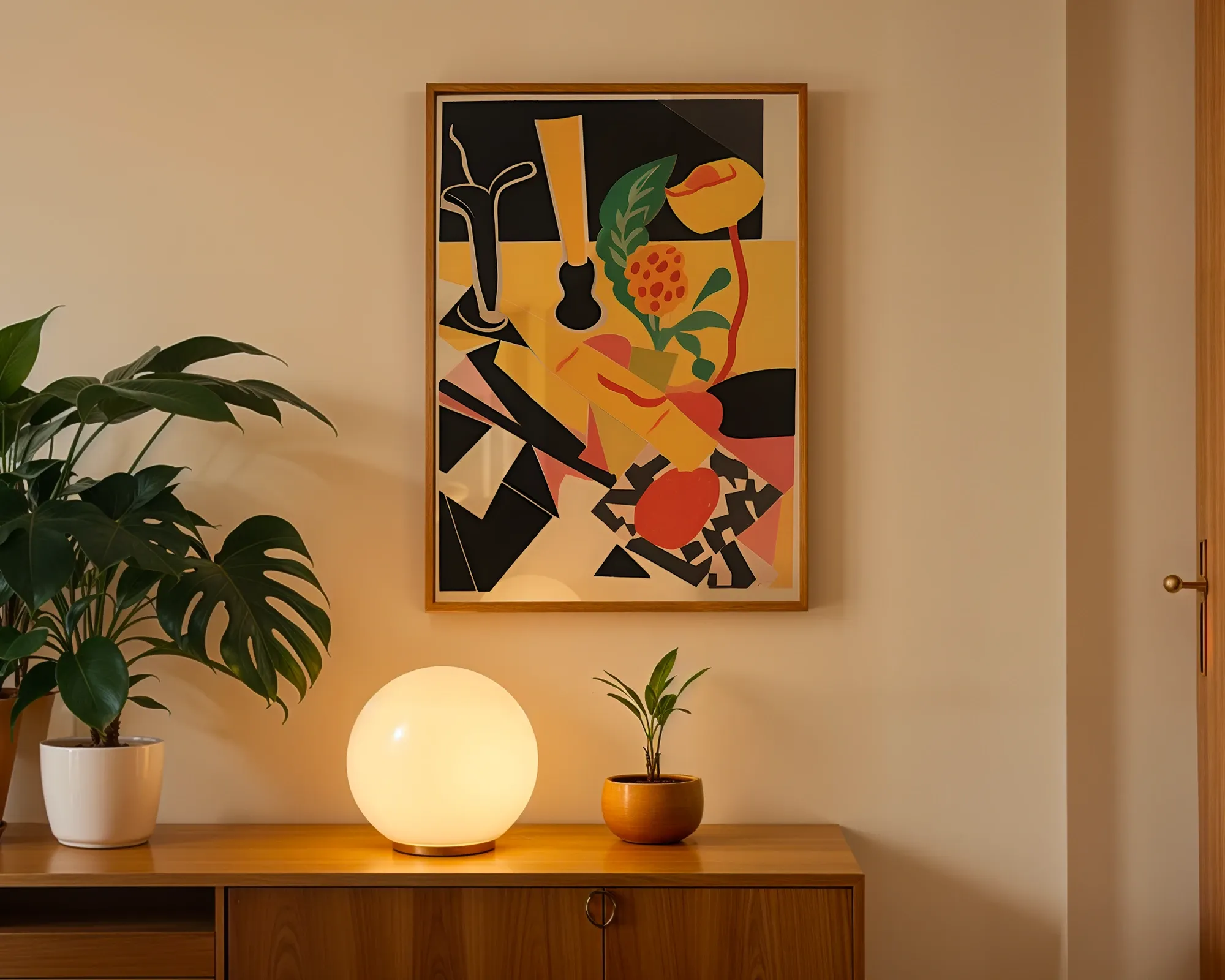 Abstract Floral Still Life — room view 3