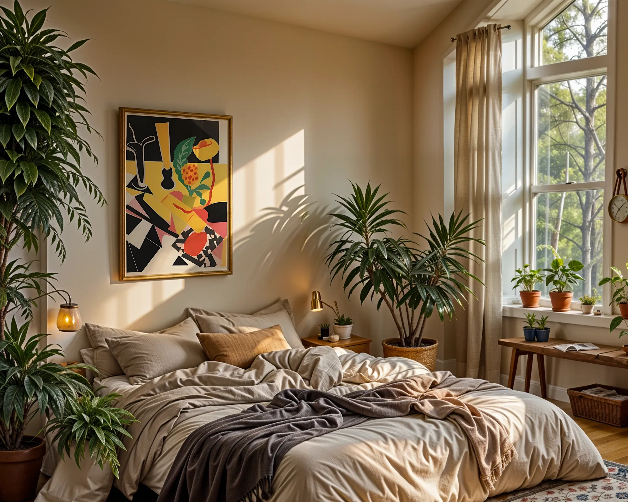 Abstract Floral Still Life — room view 4