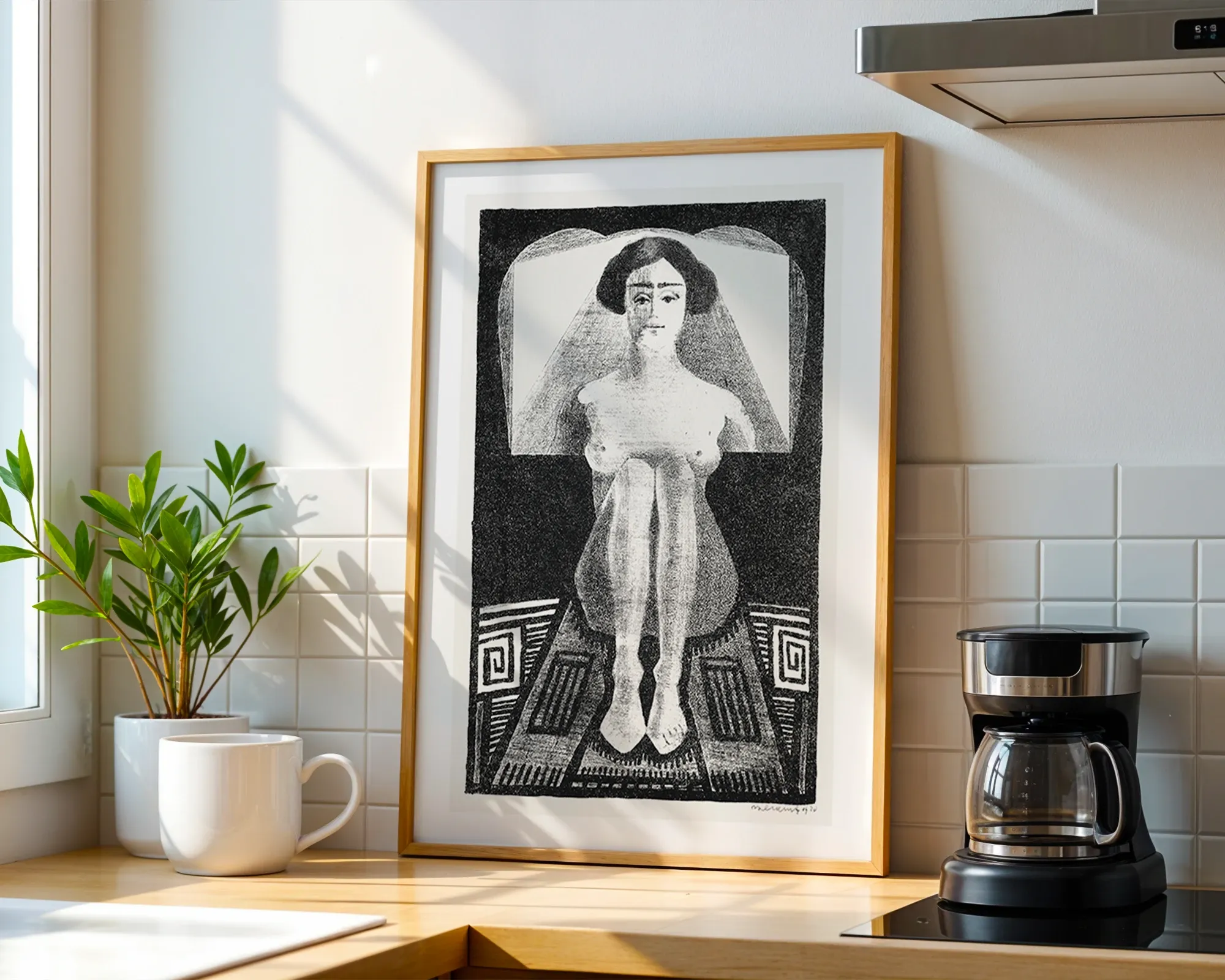 Seated Nude Figure — room view 1
