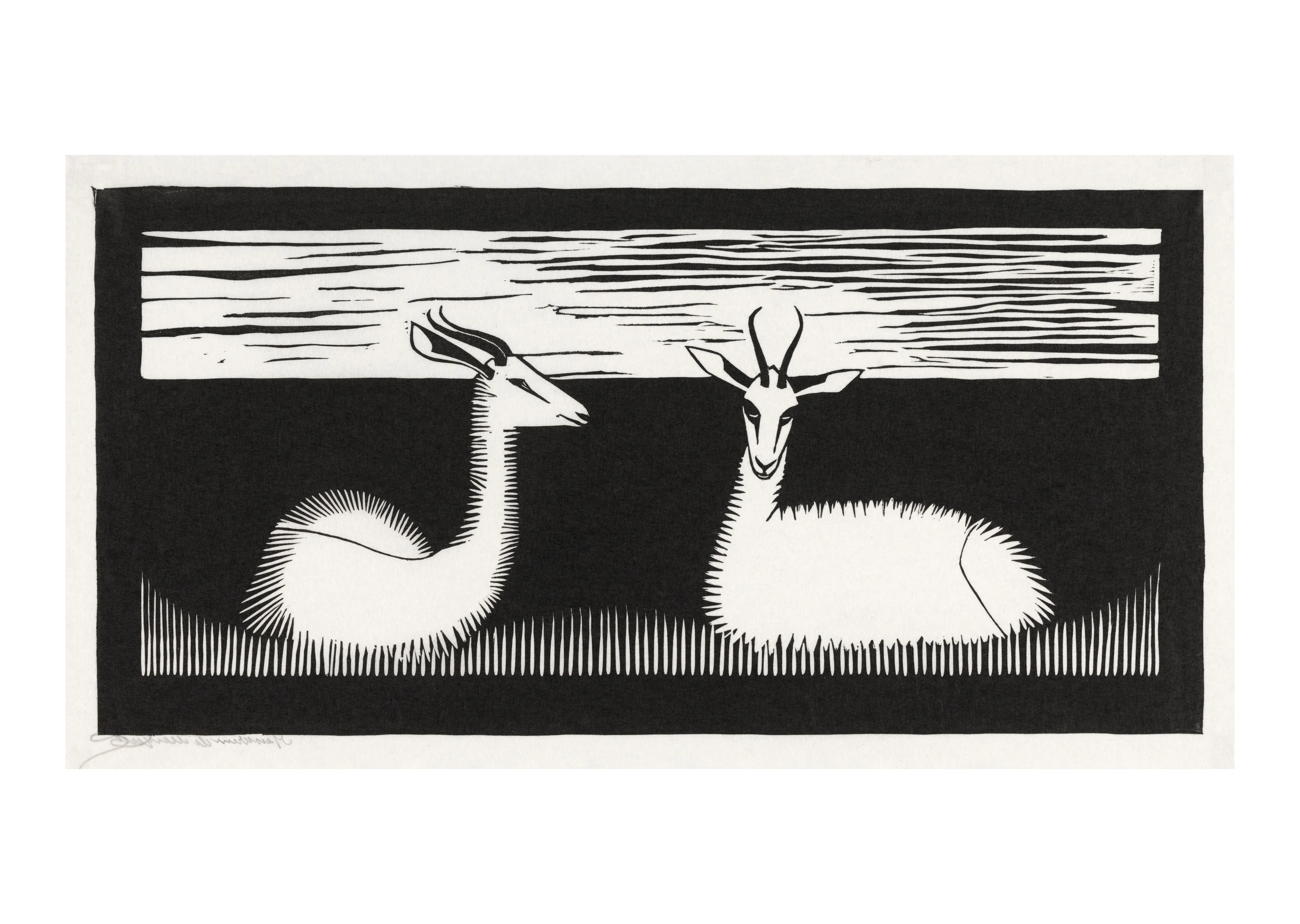 Two Gazelles image 1