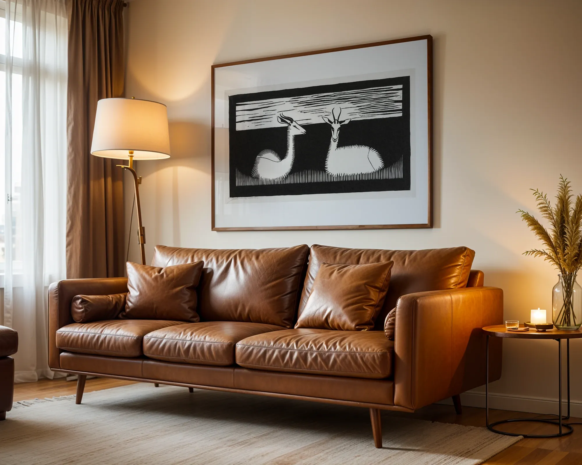 Two Gazelles — room view 3