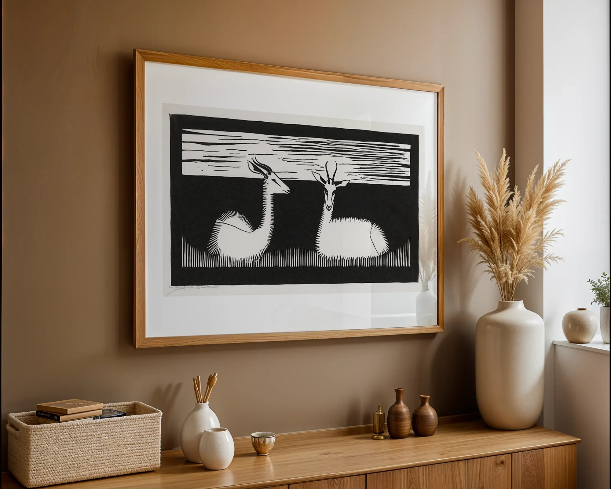 Two Gazelles — room view 5