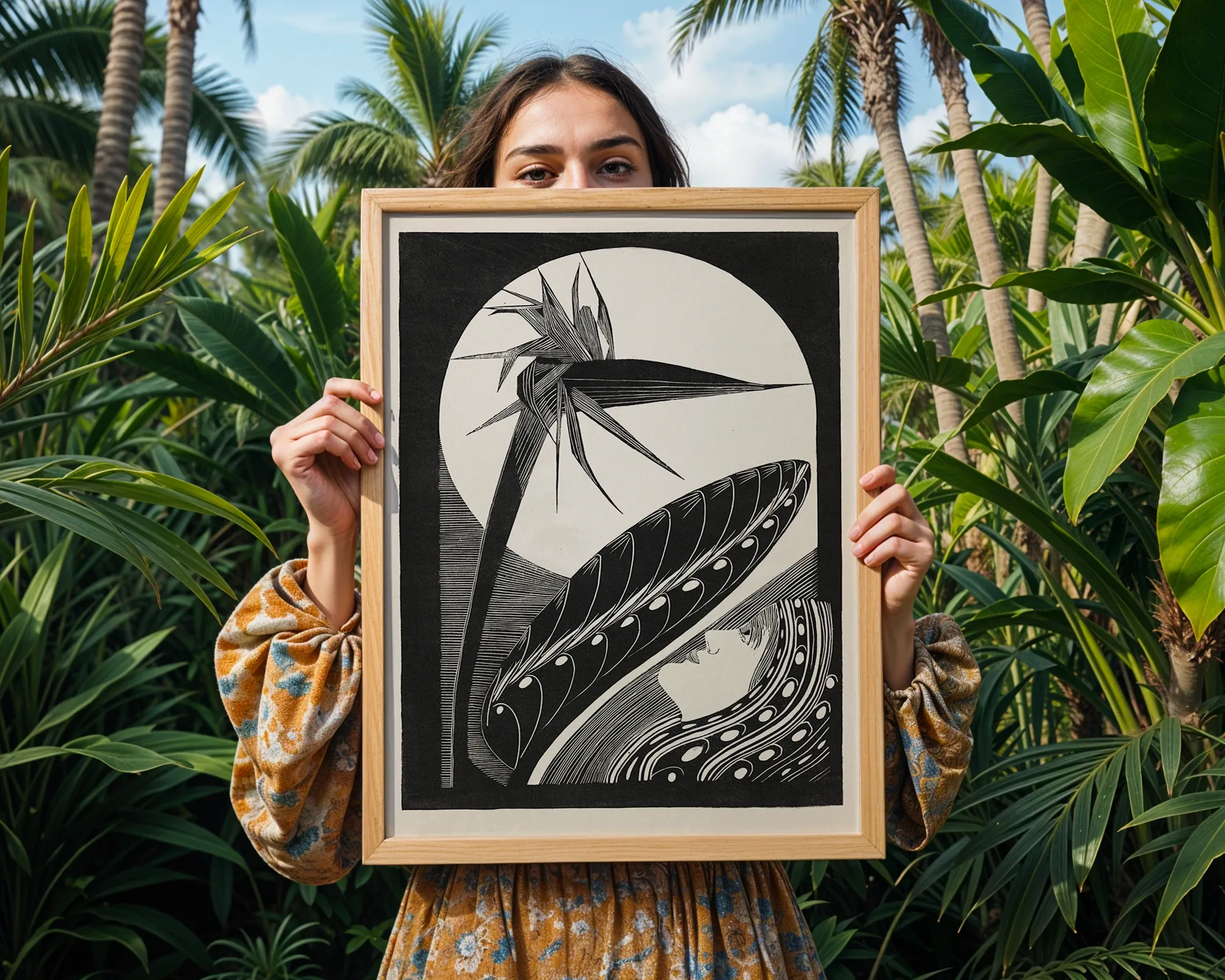 Bird of Paradise and Profile — room view 5