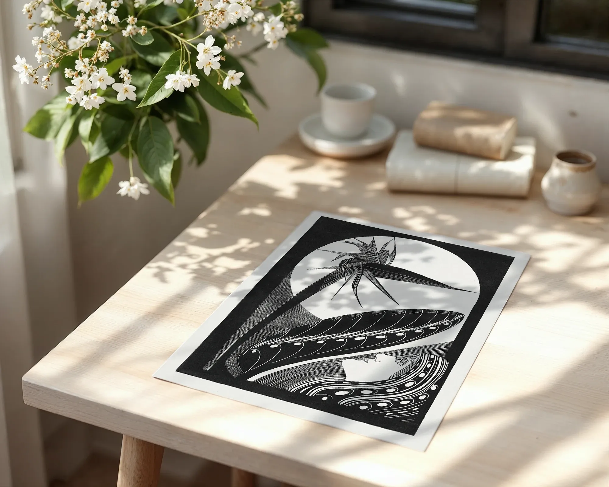 Bird of Paradise and Profile — room view 6
